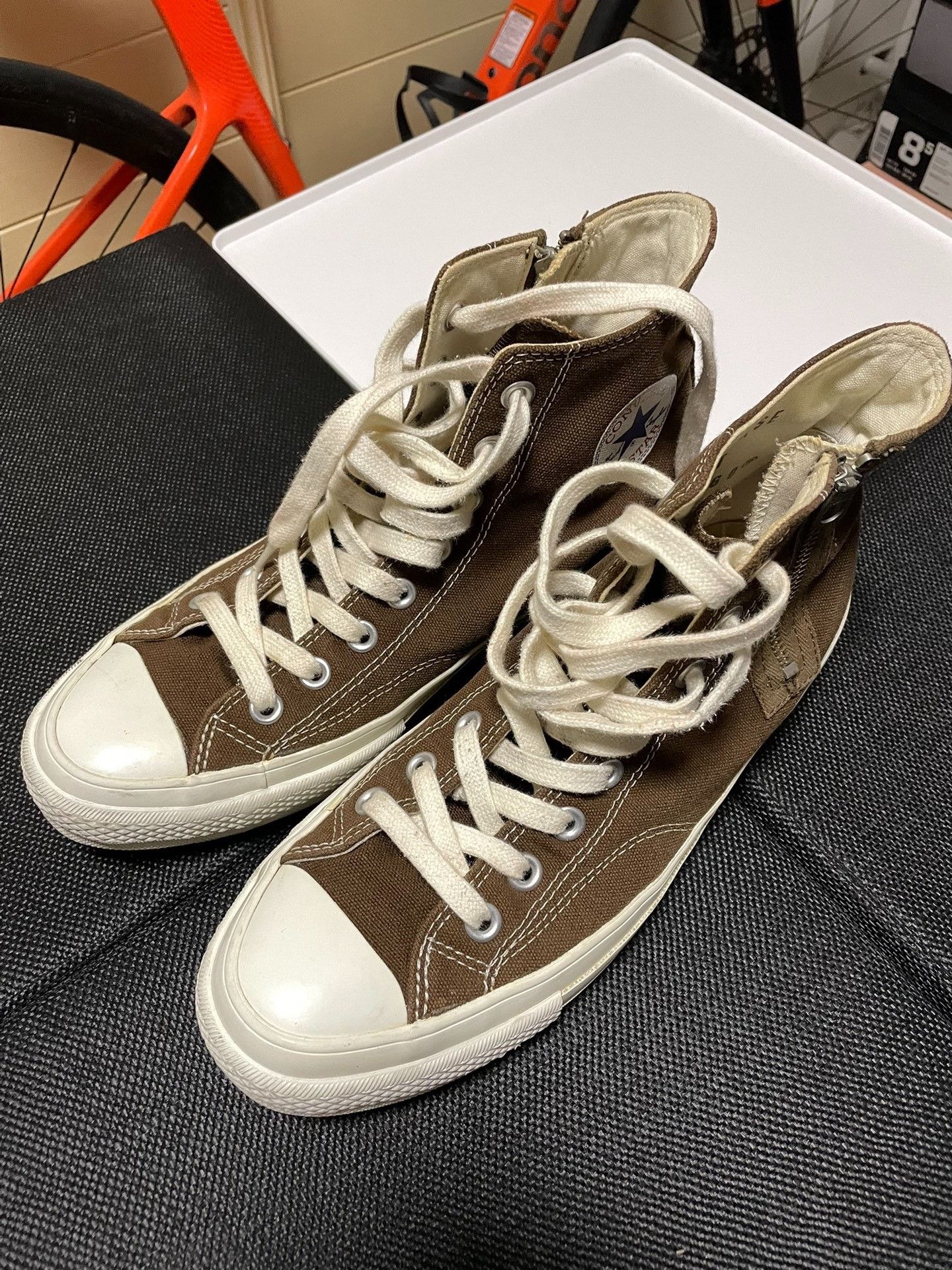 Nigo Converse Addict Nigo Zip High-Top Old Size US 8.5 / EU 41-42 - 1 Thumbnail