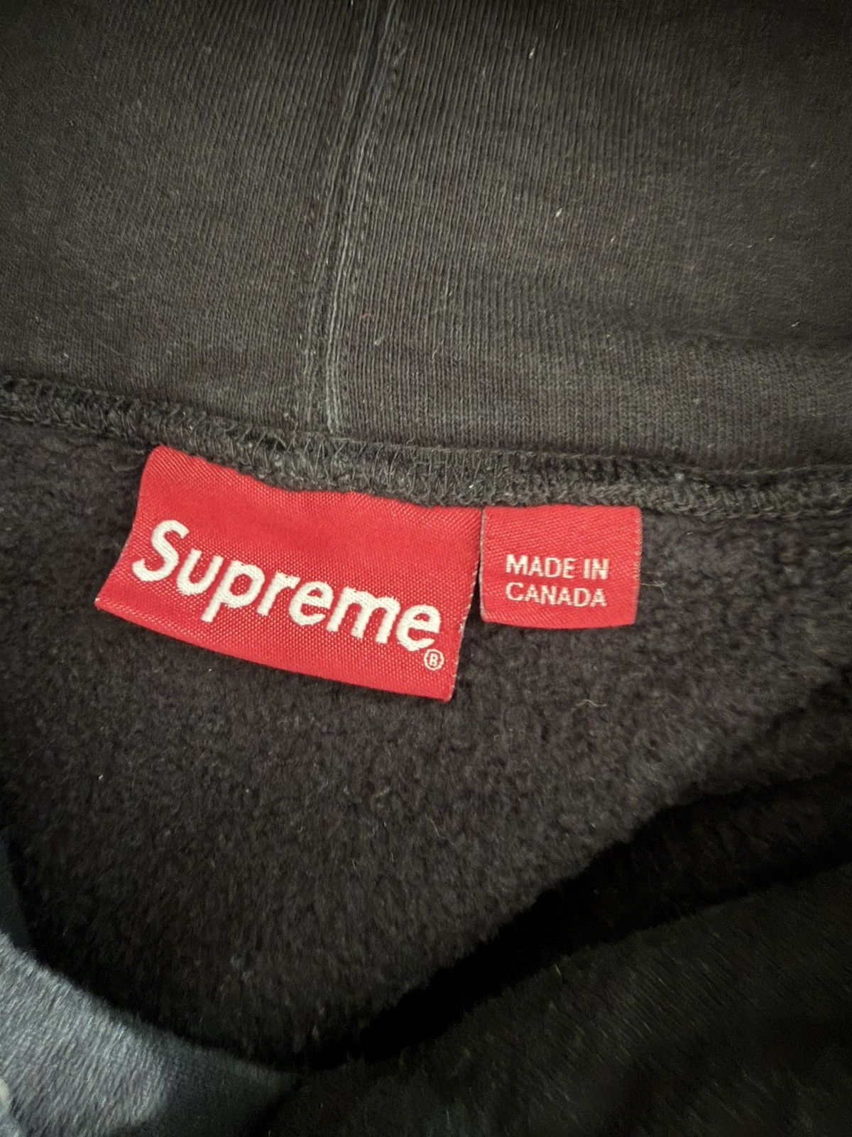 Supreme Supreme Black Hoodie Size US L / EU 52-54 / 3 - 3 Thumbnail