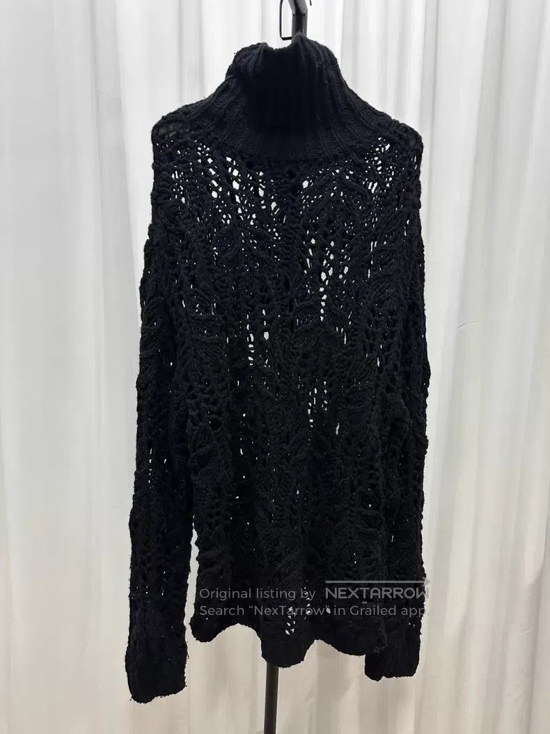 Dries Van Noten Dries Van Noten Loose Hollow Wool Sweater Size M / US 6-8 / IT 42-44 - 5 Thumbnail