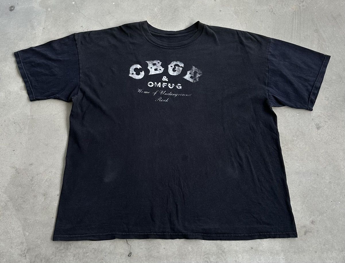 Vintage VINTAGE CBGB & OMFUG T SHIRT Size US XXL / EU 58 / 5 - 1 Thumbnail