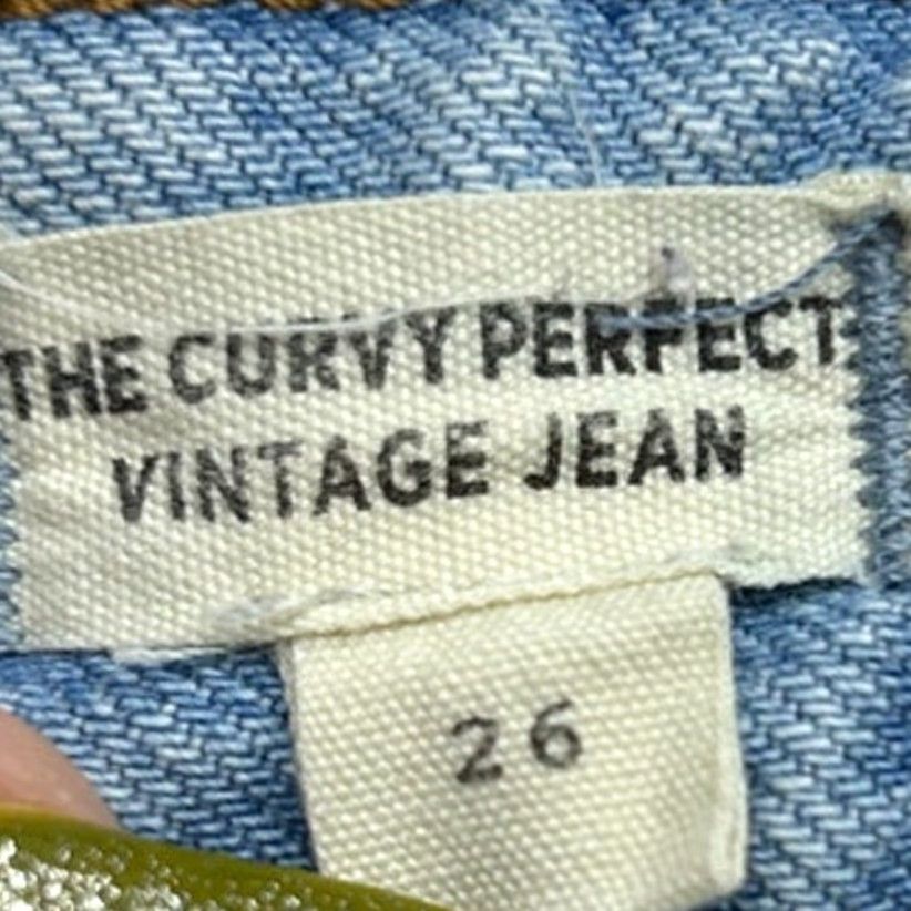 Madewell Madewell Jeans Blue Denim The Perfect Vintage High Rise 100% Cotton 26 Womens Jeans VINTAGE High Rise 26 Blue Denim Cotton 5-Pocket Design Mens? Size 26" / US 2 / IT 38 - 5 Thumbnail