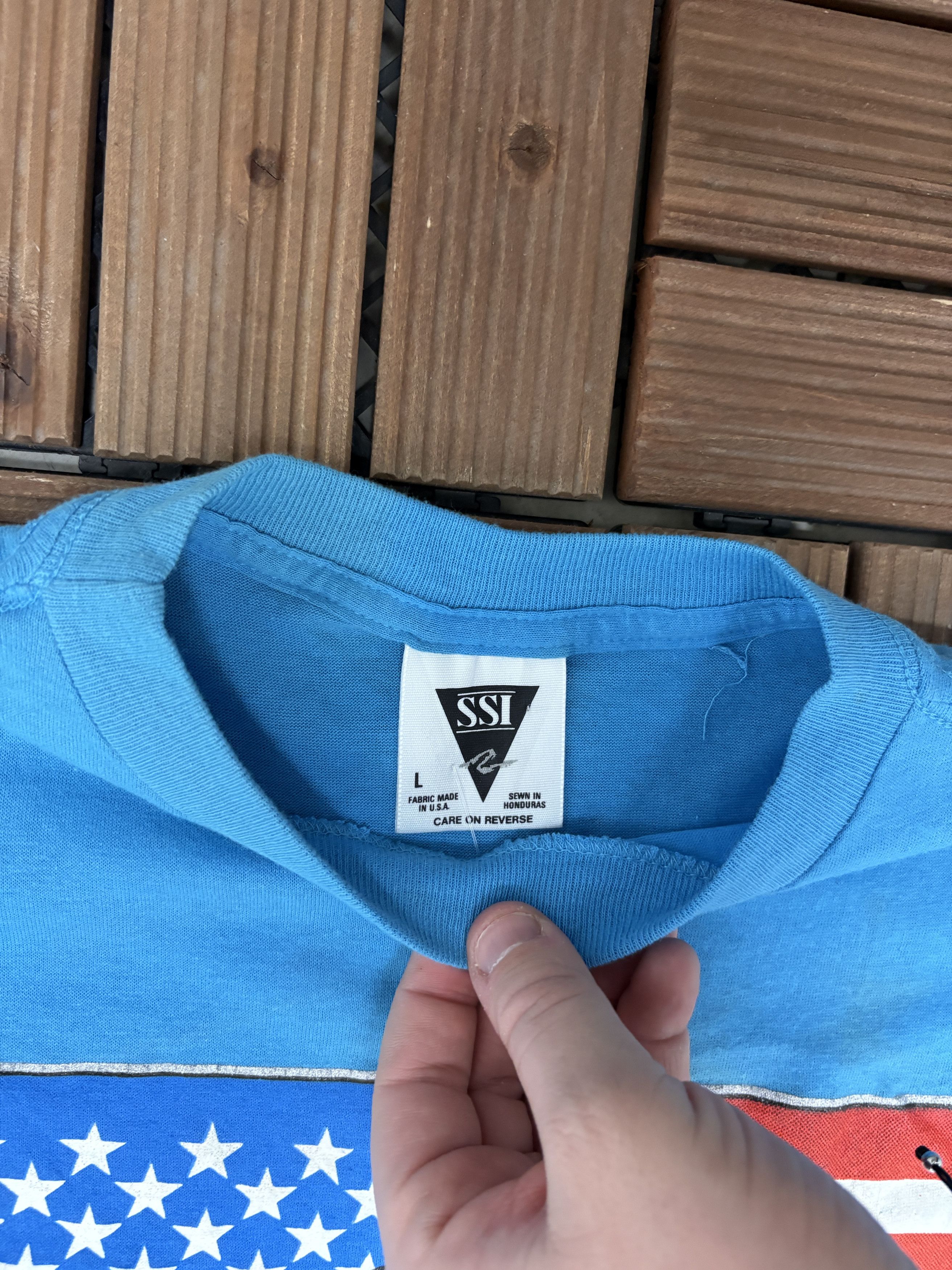 Vintage Operation Desert Storm Support Our Troops Vintage Tee Size US L / EU 52-54 / 3 - 6 Thumbnail