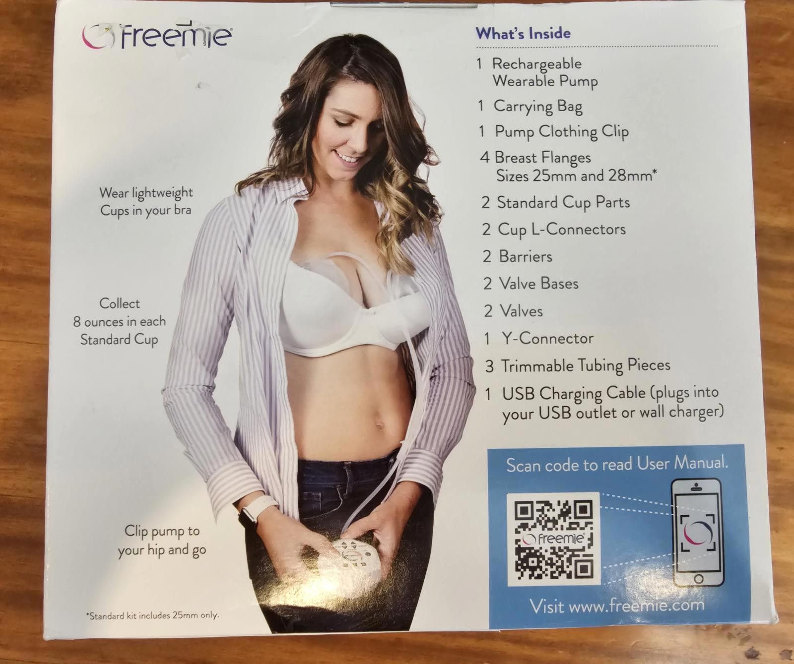 Designer NWT Freemie Independence 2 Breast Pump Sealed Hands Free Size ONE SIZE - 3 Thumbnail