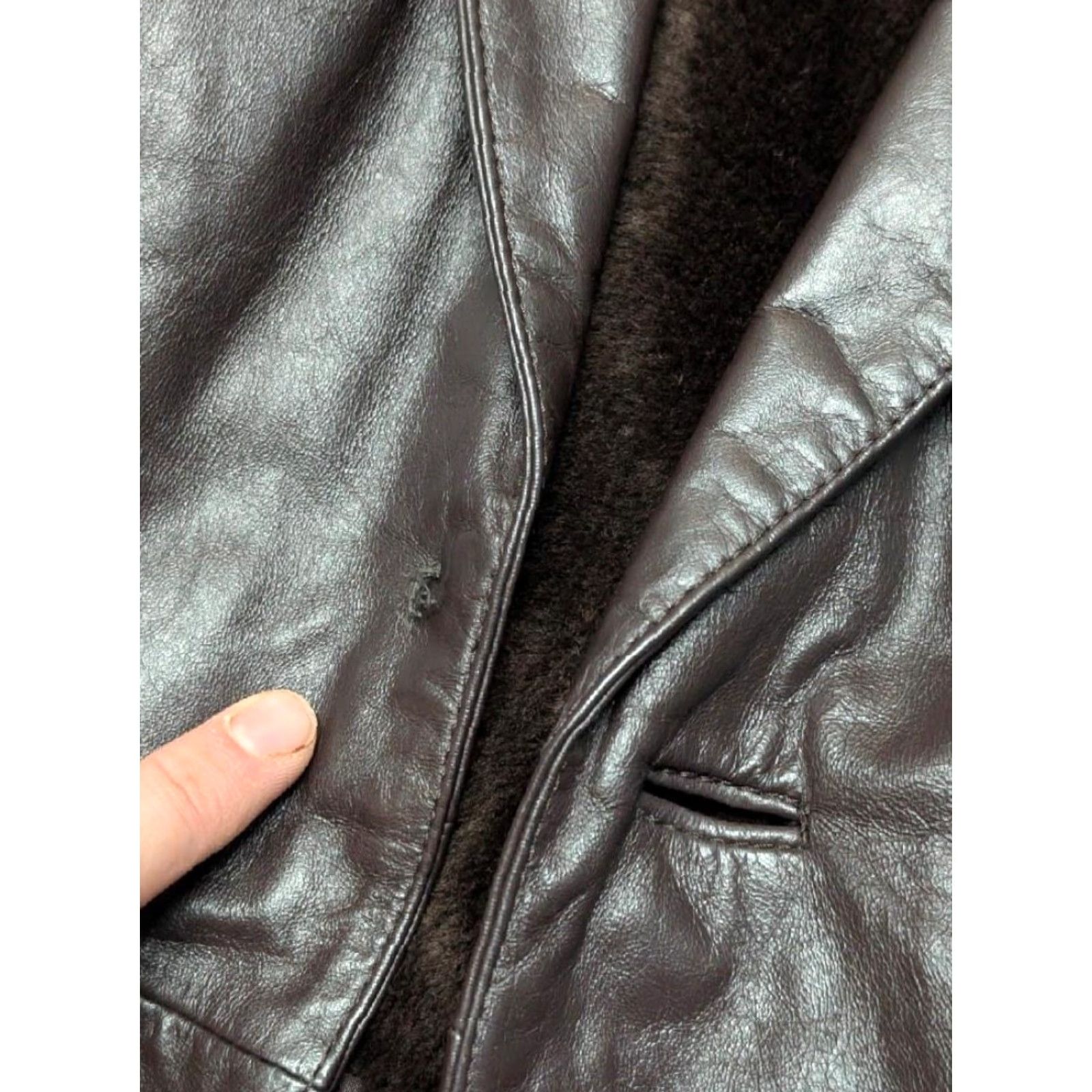 Ben Sherman VINTAGE brown BELTED trench COAT leather overcoat MEN’s 40 chest 1970s 40 overcoat Jacket Size US M / EU 48-50 / 2 - 7 Thumbnail
