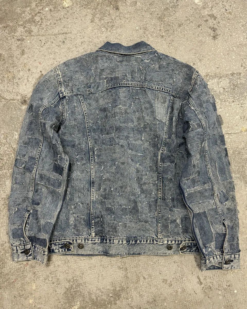 Levi's × Vintage Levi's Made & Crafted Unique Denim Patchwork Jacket Size US M / EU 48-50 / 2 - 7 Thumbnail