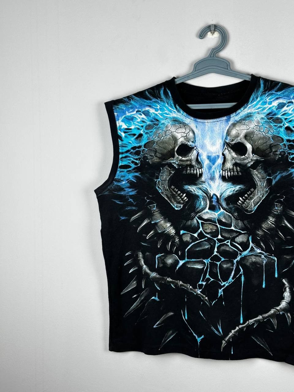 Band Tees Vintage Skull Falmes Band Punk Rock AOP Tank Top Size US L / EU 52-54 / 3 - 2 Thumbnail