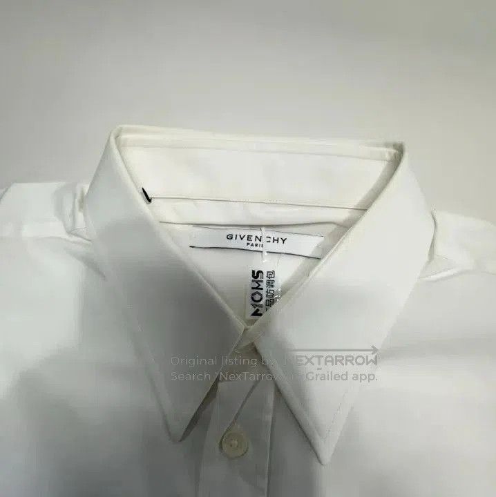 Givenchy Givenchy Classic Logo Embroidery Long-Sleeve Shirt. Size US M / EU 48-50 / 2 - 6 Thumbnail