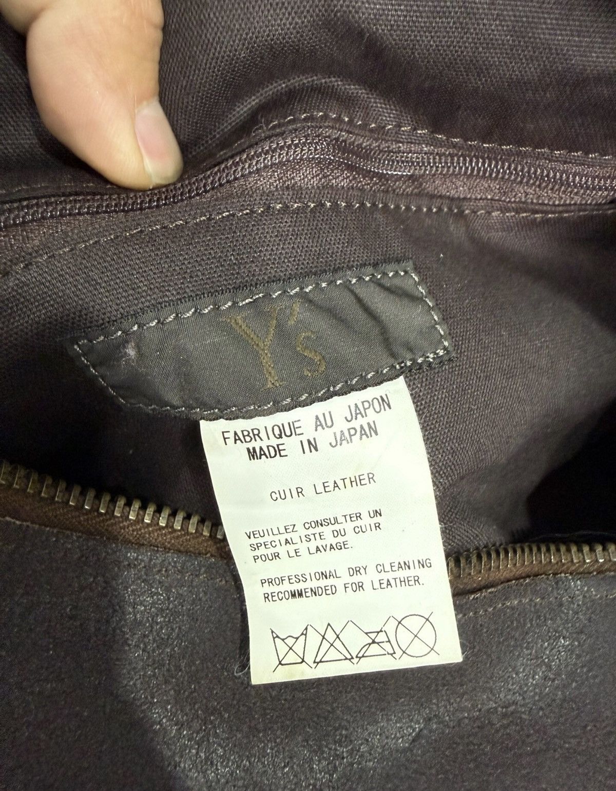 Yohji Yamamoto Yohji Yamamoto Y's for Men Large Deconstructed Boston Bag Size ONE SIZE - 8 Thumbnail