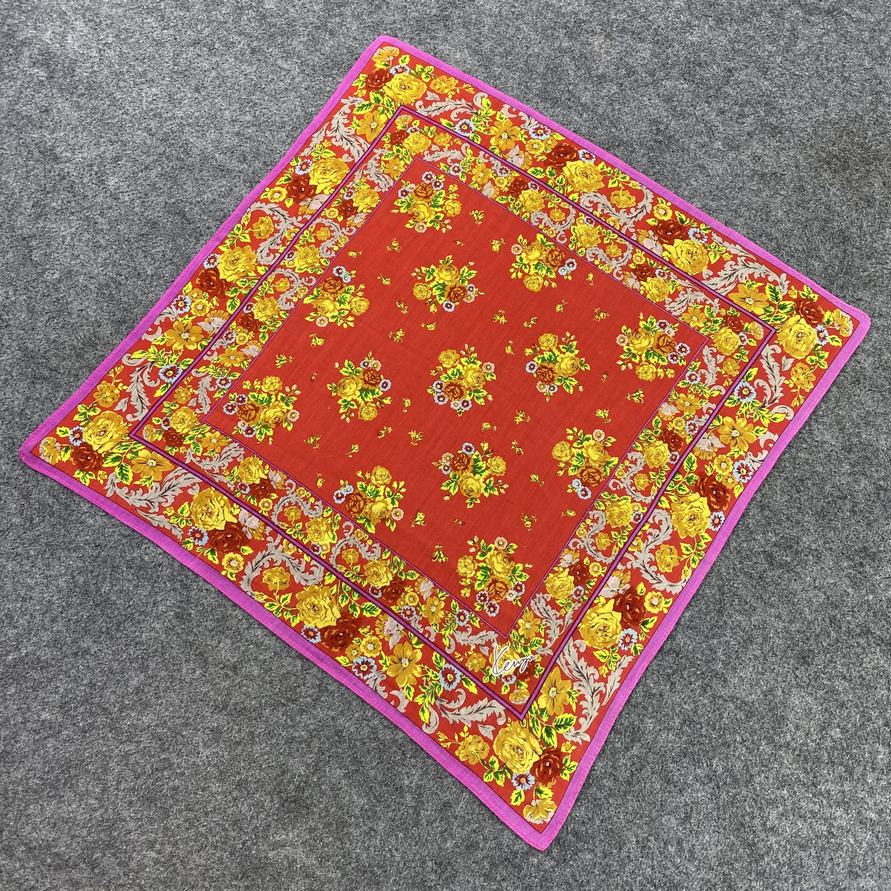 Kenzo Kenzo Handkerchief / Bandana / Neckerchief-B818 Size ONE SIZE - 4 Thumbnail