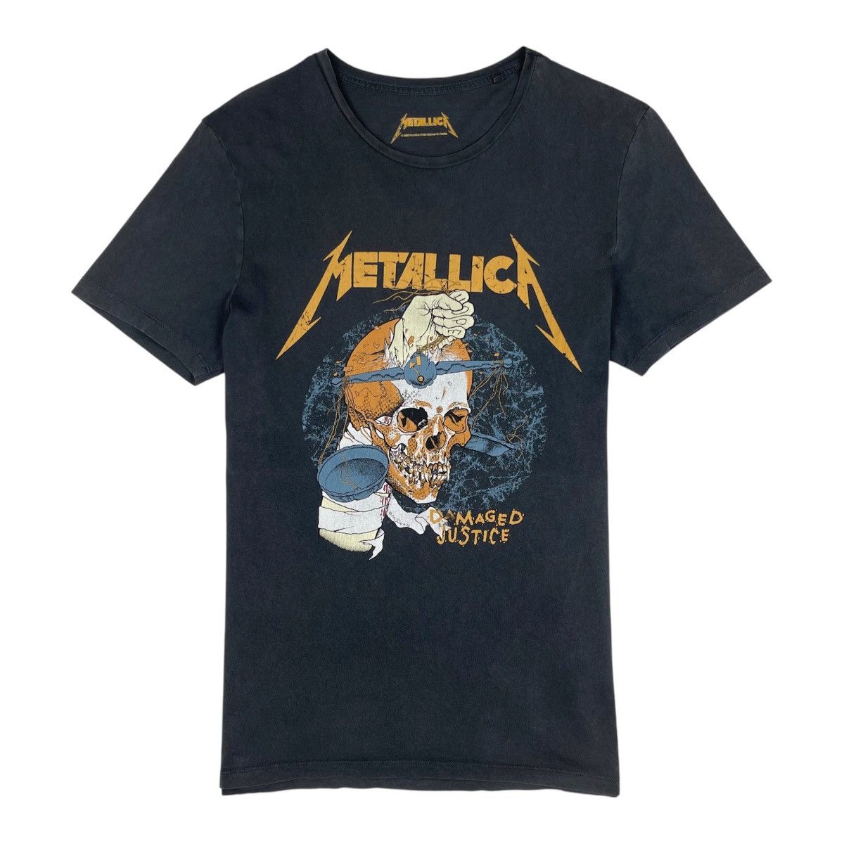 Metallica Metallica Damaged Justice Skull T-Shirt Size US S / EU 44-46 / 1 - 2 Thumbnail