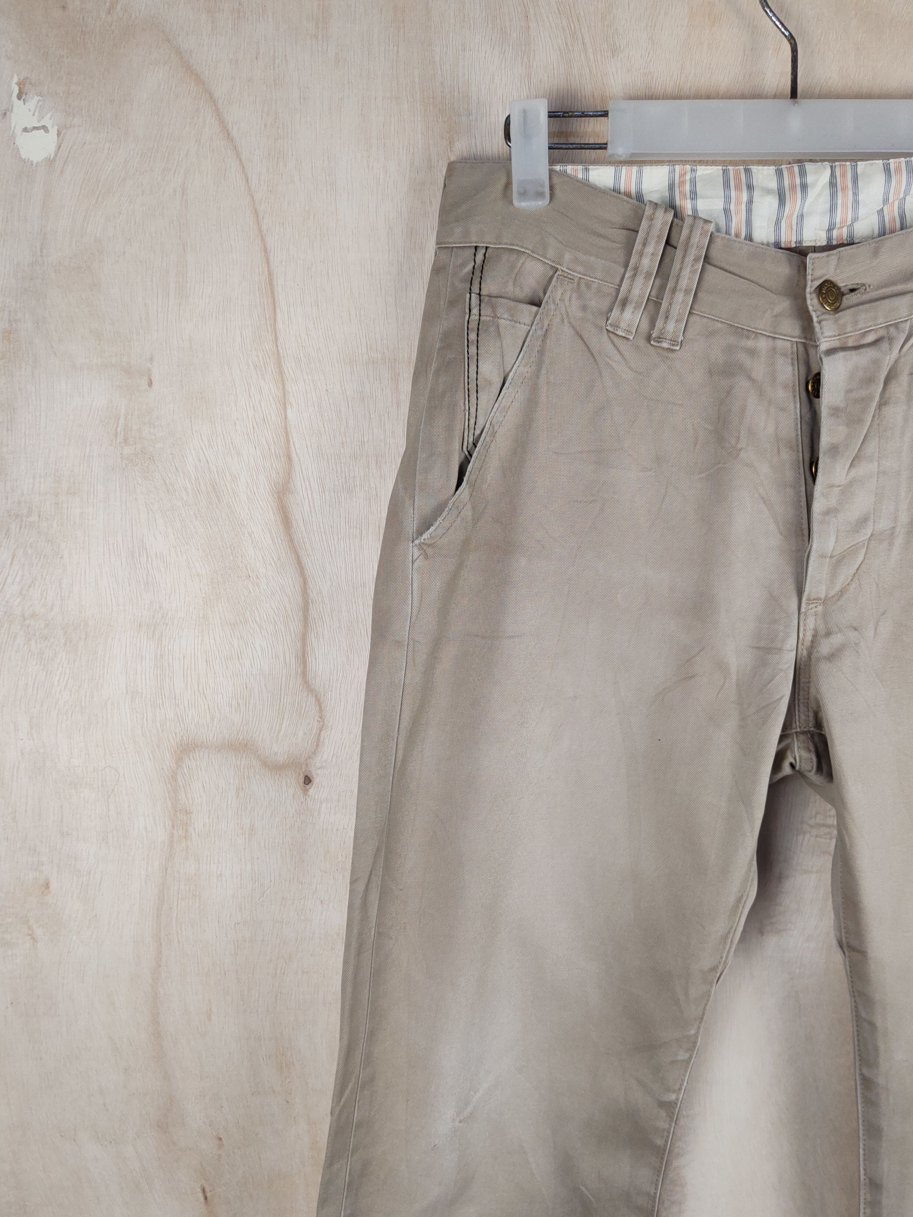 ANACHRONORM D Anachronorm Beige vintage cargo Casual Pants #S2412 Size US 32 / EU 48 - 3 Thumbnail