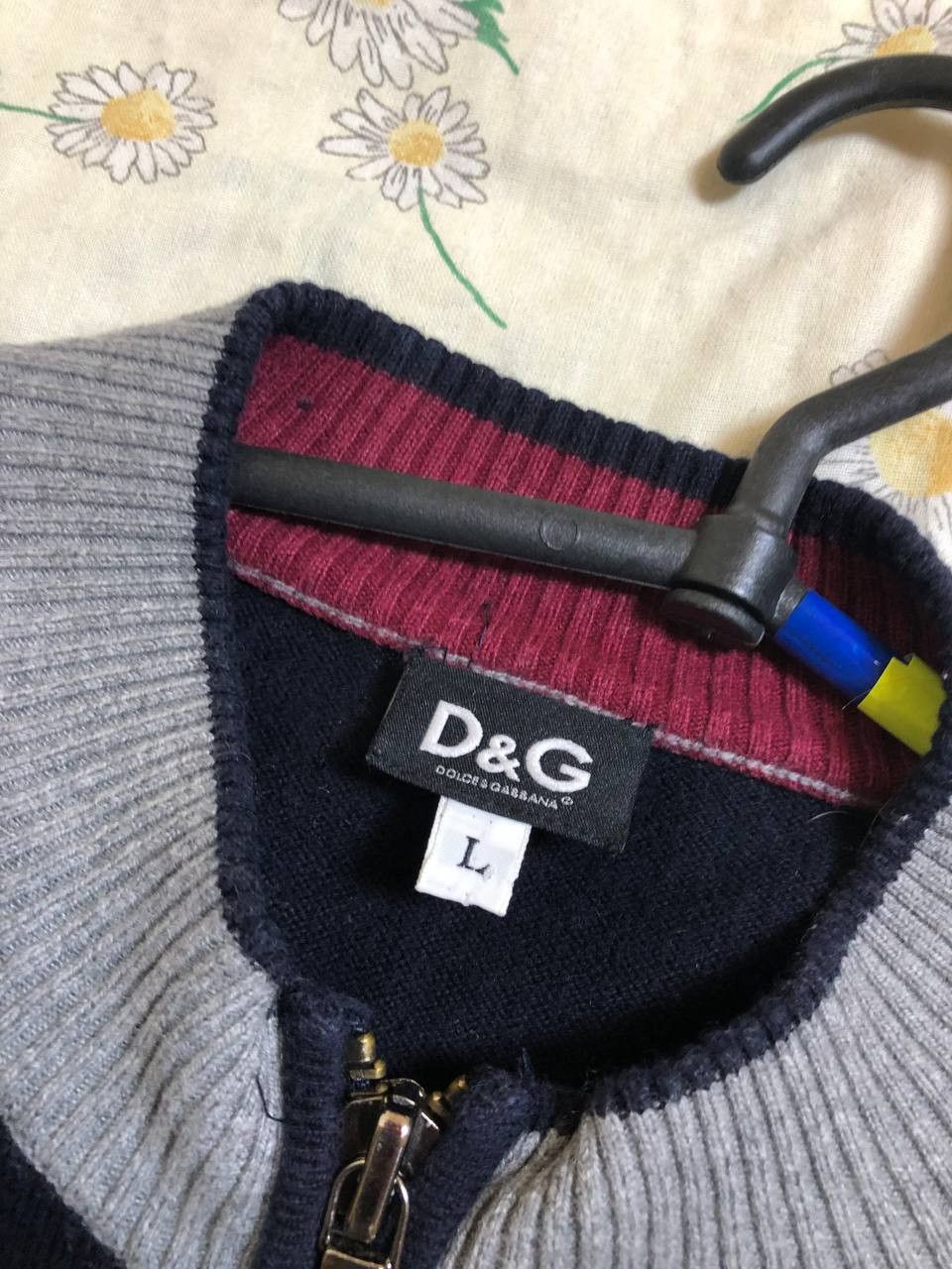Dolce & Gabbana Vintage Dolce&Gabbana Wool zip up Cardigan Sweaters Size US L / EU 52-54 / 3 - 2 Thumbnail