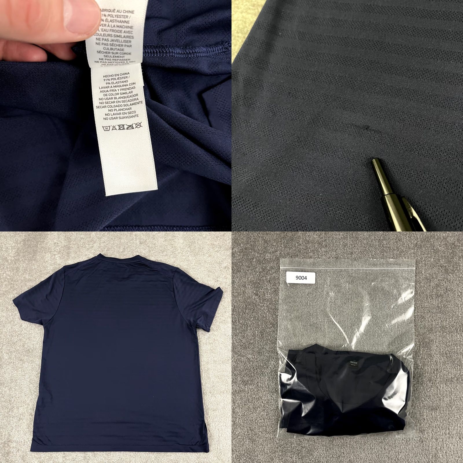 Rhone RHONE Mens T-Shirt Shirt 2XL Navy Blue Short Sleeve Corona Beer Workout Train Athletic Size US XXL / EU 58 / 5 - 8 Thumbnail