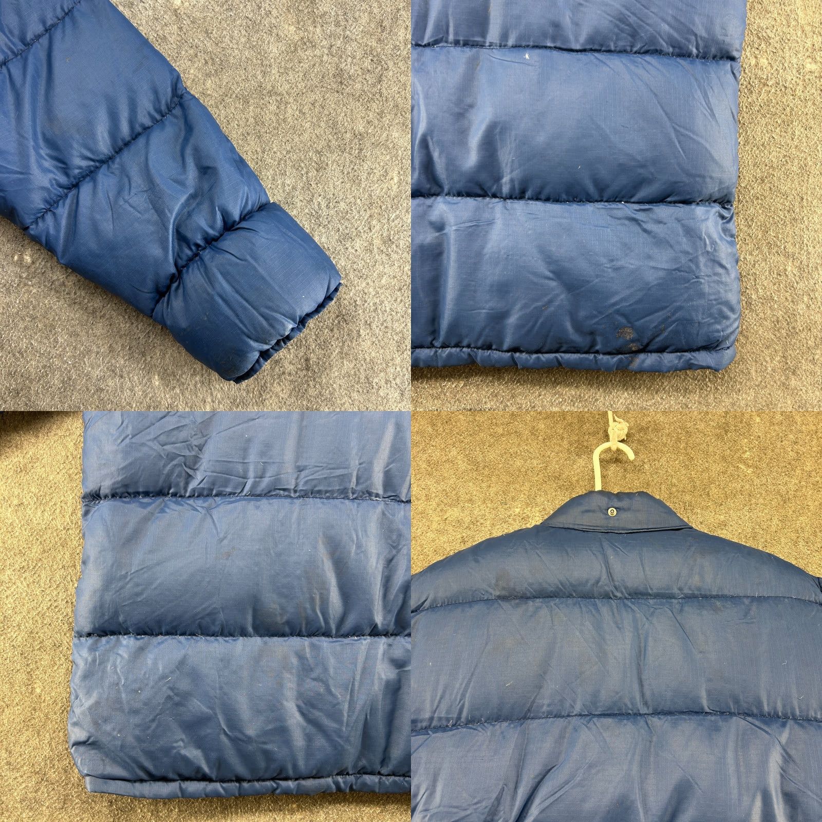 Vintage VINTAGE Jacket Men 2XL Blue Navy Puffer Quilted Parka Expedition Ripstop Nylon Softshell Full Zip Winter Casual Outdoor Size US XXL / EU 58 / 5 - 10 Thumbnail