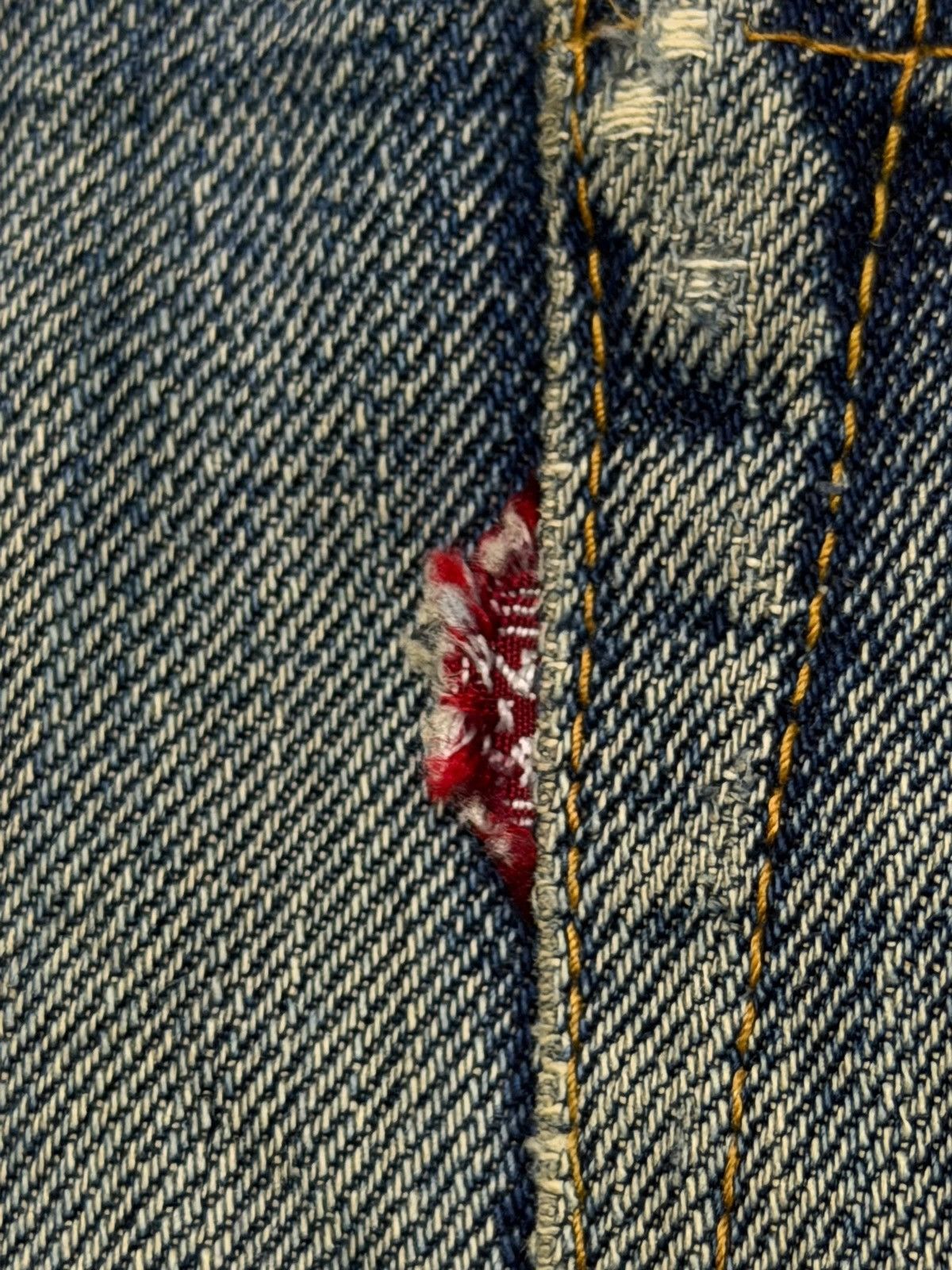 Denime Vintage 90s Denime Lot 272 Selvedge Denim Jeans Japan | W35 Size US 35 - 14 Thumbnail