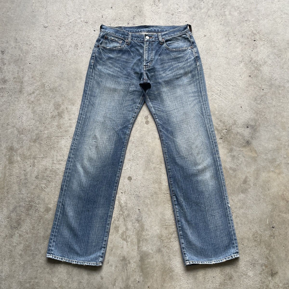 Japanese Brand W32x33 Vintage Japanese Denim Faded Jeans Pants Size US 32 / EU 48 - 1 Thumbnail