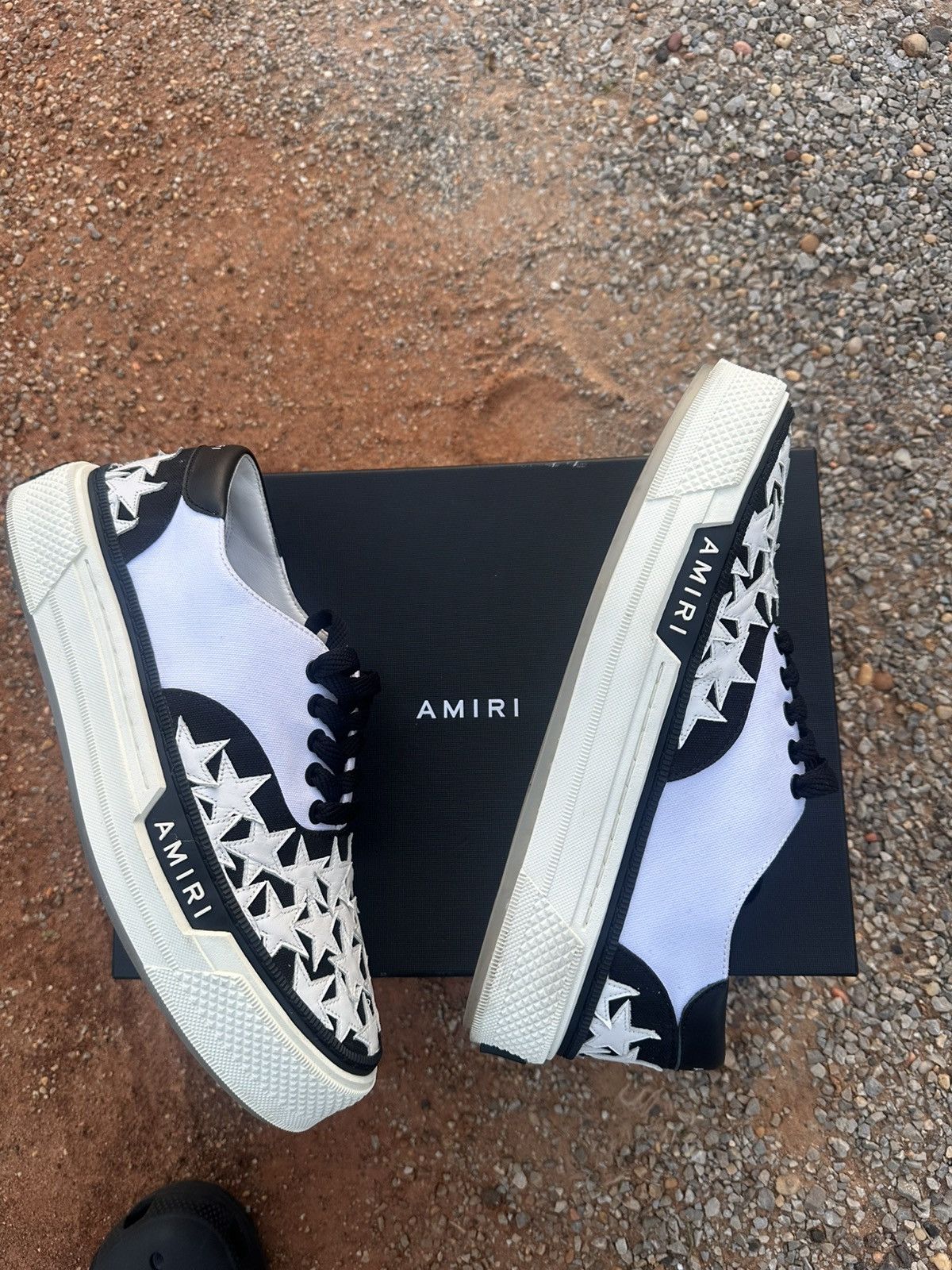Amiri Amiri Stars Court Lace Up Size US 10 / EU 43 - 4 Thumbnail