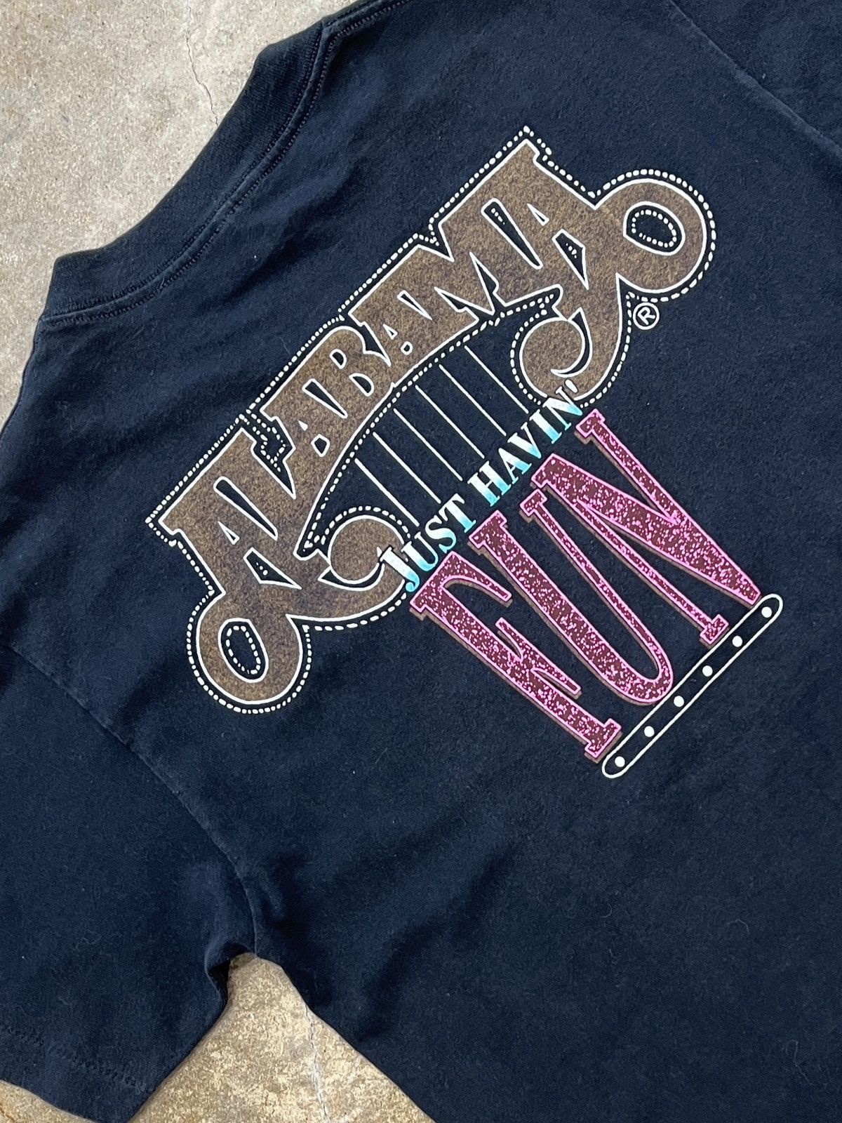 Band Tees Vintage 90s Alabama Just Havin Fun Concert Tee Large Size US L / EU 52-54 / 3 - 4 Thumbnail