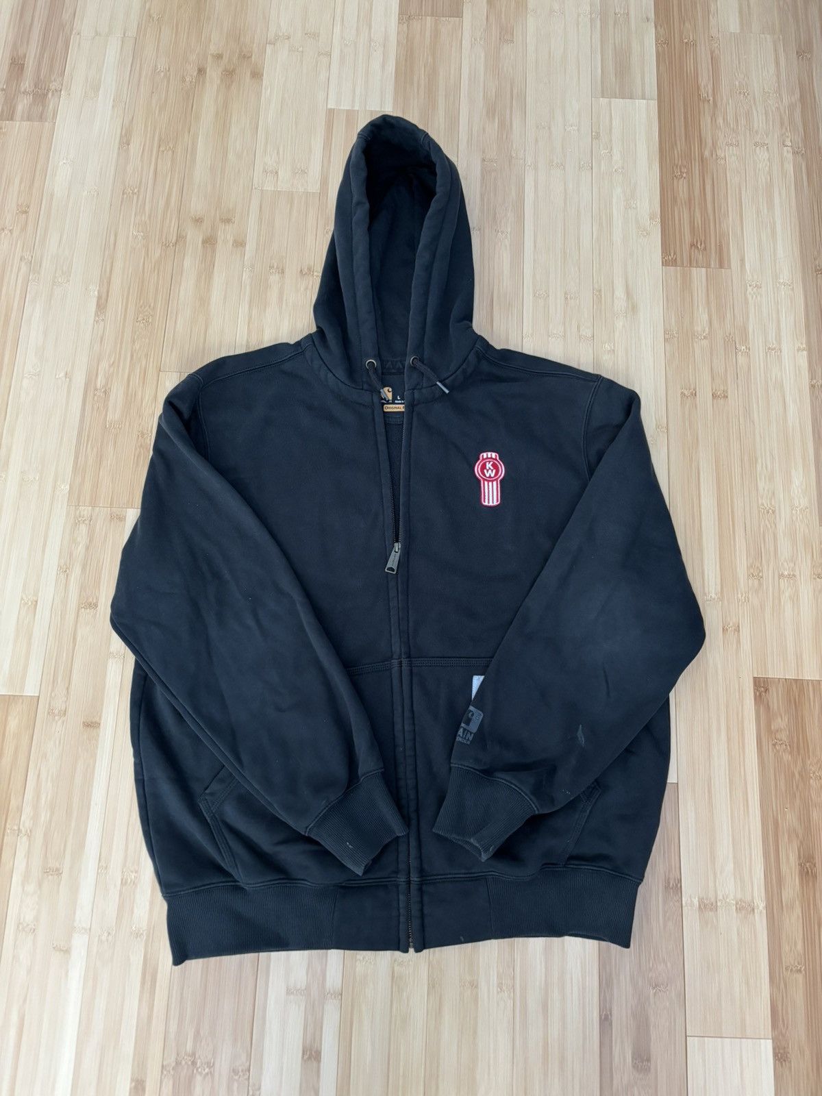 Carhartt Carhartt Zip Up Hoodie x Kenworth Size US L / EU 52-54 / 3 - 1 Thumbnail