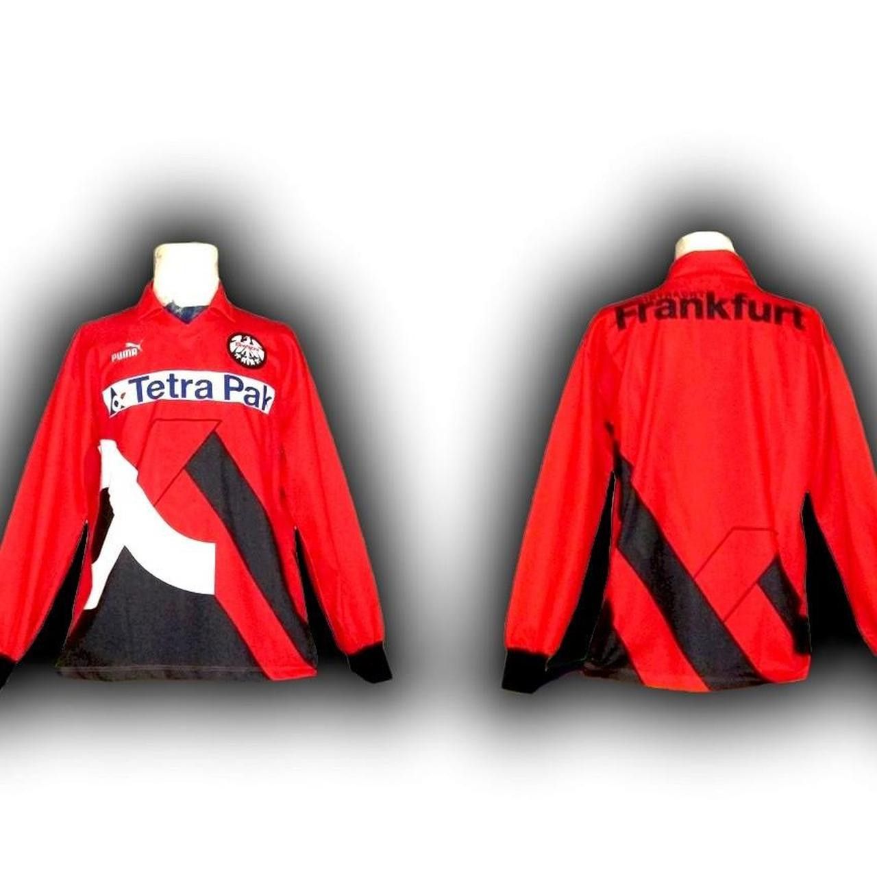 Puma Eintracht Frankfurt Germany 1993 1994 1995 Shirt Jersey Size US XL / EU 56 / 4 - 3 Thumbnail