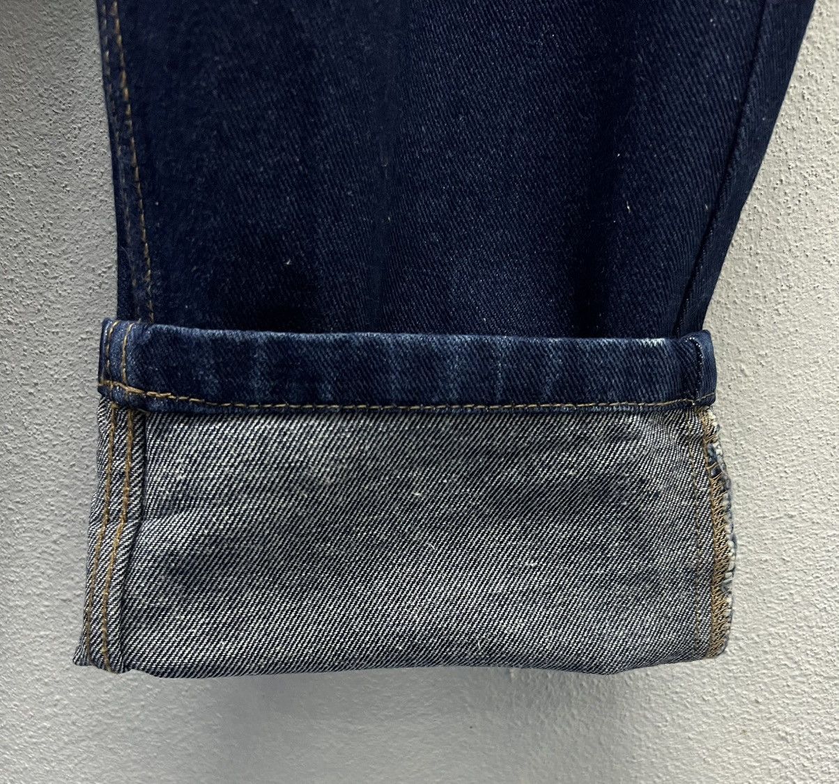 Asos × Vintage ASOS Denim Overalls - Dark Wash - UK 8 / US 4 / EU 36 Size US 30 / EU 46 - 14 Thumbnail