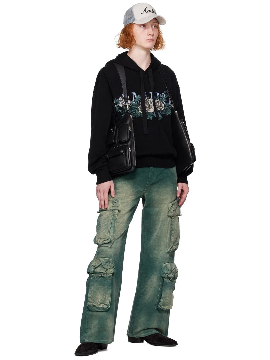 Amiri o1gr1nt1024 Jacquard Utility Pant in Green Size US 31 - 5 Thumbnail