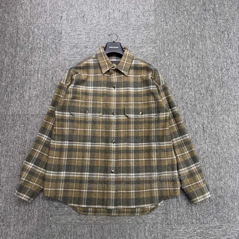 Loro Piana Loro Piana Plaid Wool Shirt. Size US M / EU 48-50 / 2 - 1 Thumbnail