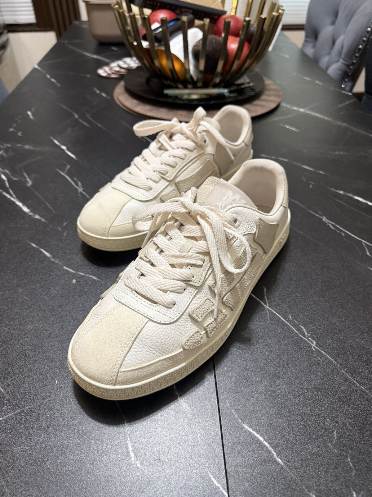 Amiri Amiri Pacific Bones Skeleton Sneakers Size 13 US / 46 EU Size US 13 / EU 46 - 14 Thumbnail