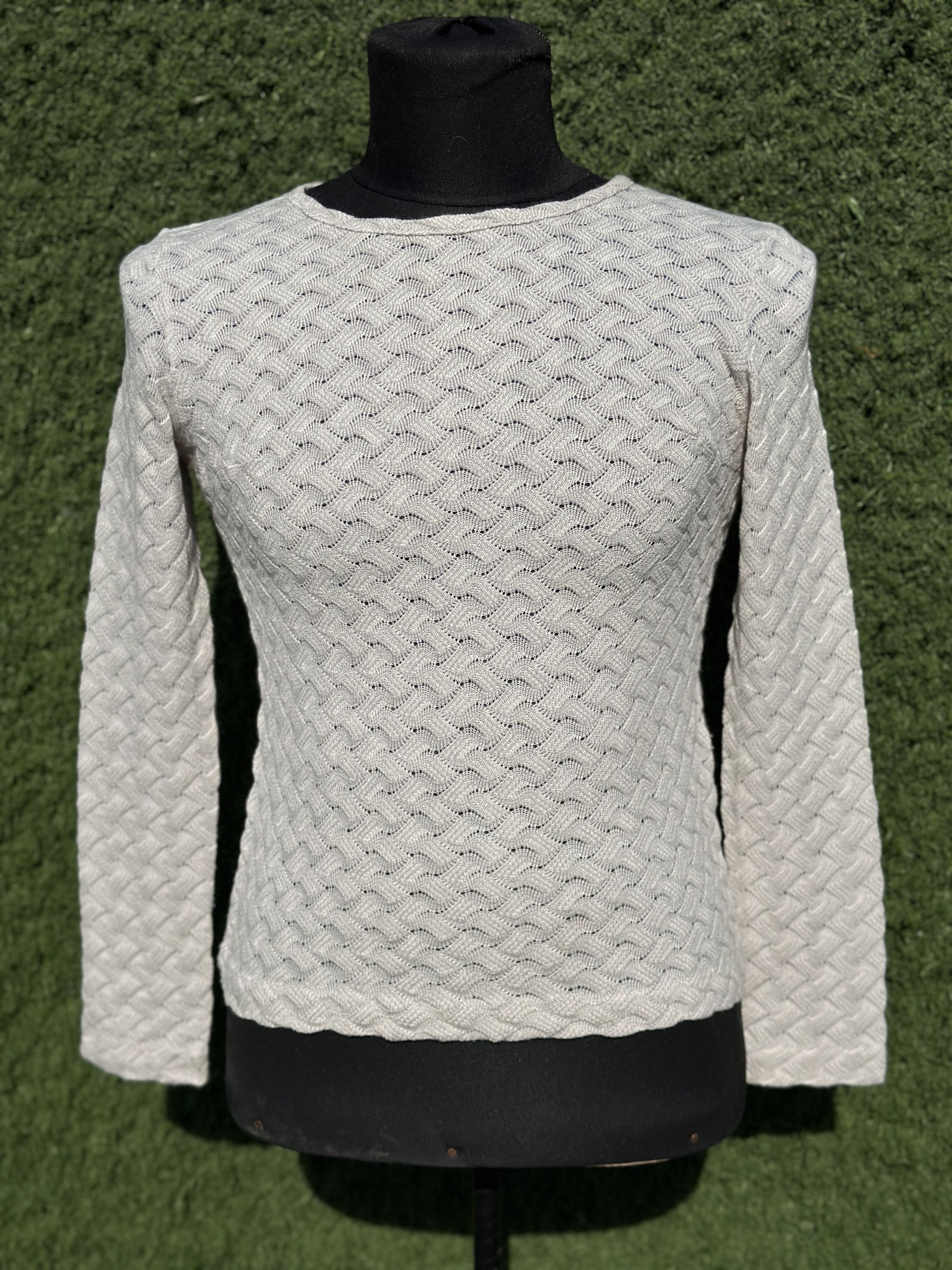 Missoni Missoni Sport Openwork Knit Wool Blend Sweater Italy Size 42 Size S / US 4 / IT 40 - 1 Thumbnail