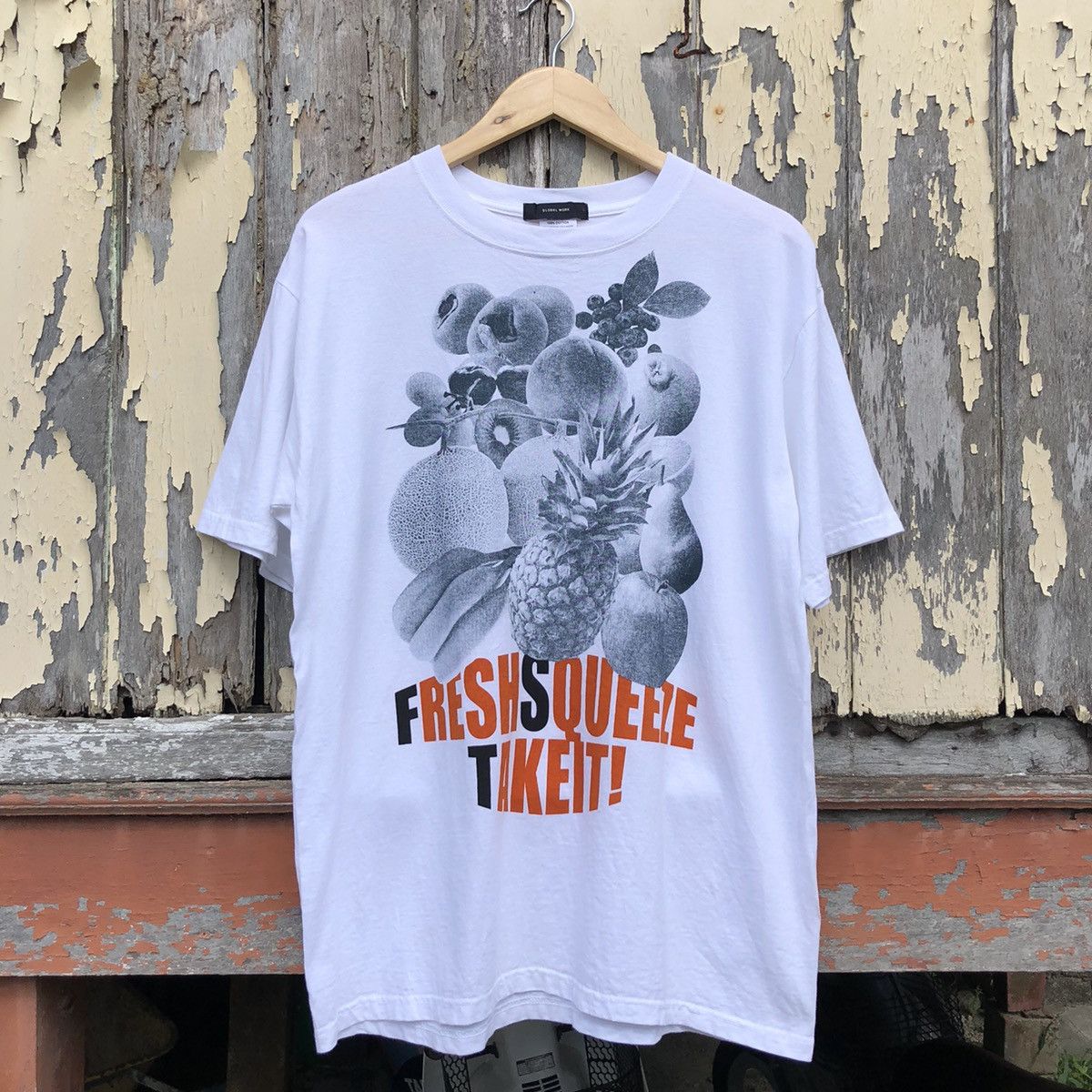 Global Work Global Work Art Fresh Squeeze Takeit Tshirt Size US L / EU 52-54 / 3 - 1 Thumbnail