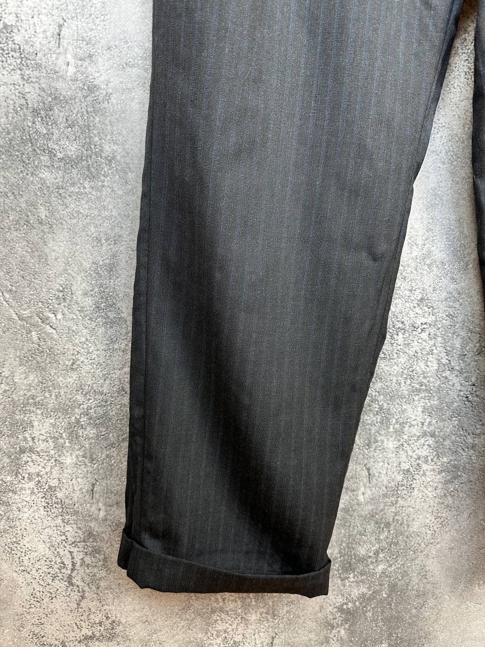 Yves Saint Laurent Yves Saint Laurent Vintage Striped Wool Dress Suit Pants Size 54R - 7 Thumbnail
