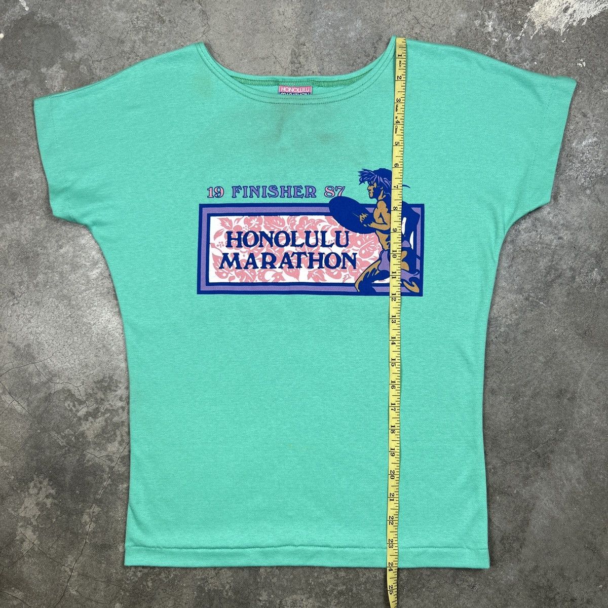 Vintage 1987 Honolulu Marathon Top Size US M / EU 48-50 / 2 - 5 Thumbnail