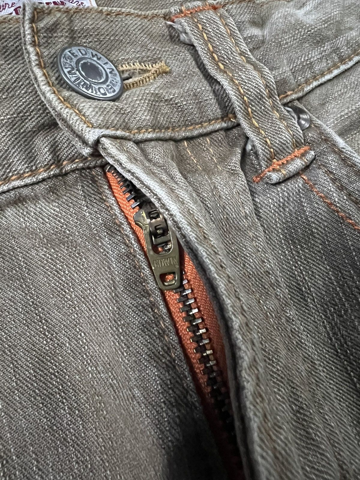 Edwin × If Six Was Nine × Japanese Brand FLARE EDWIN EXCLUSIVE VINTAGE BROWN JEANS VERY RARE Size US 30 / EU 46 - 5 Thumbnail