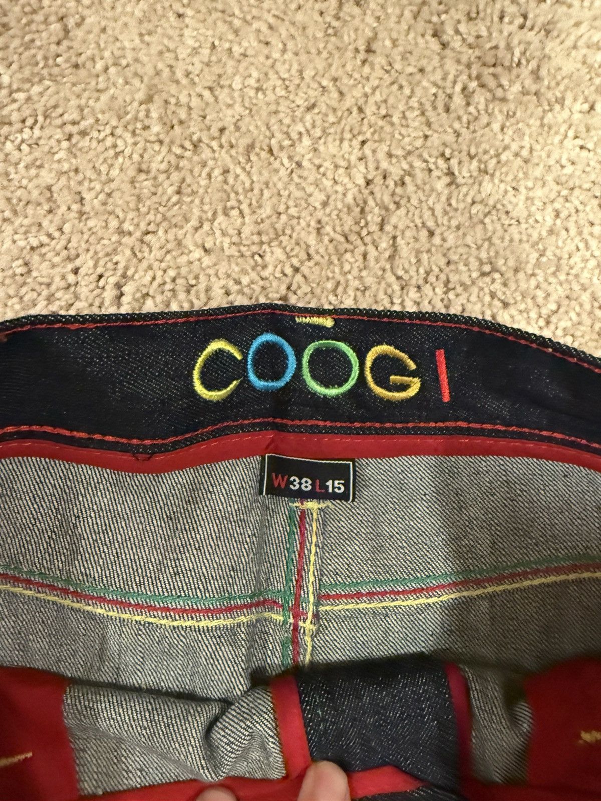 Coogi Coogi Wide Leg Embroidered Jeans Size US 38 / EU 54 - 5 Thumbnail