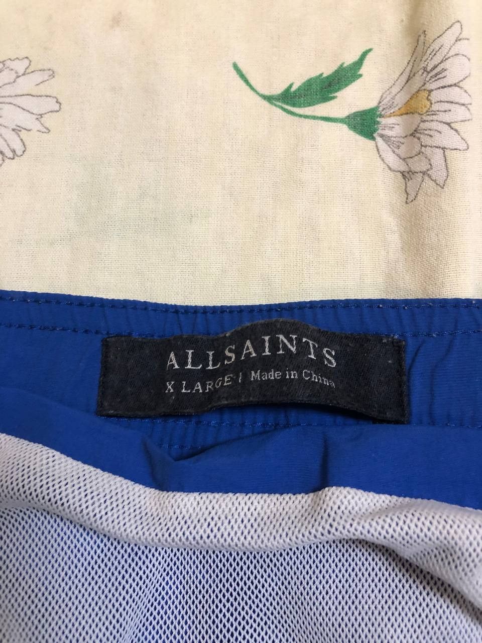Allsaints ALLSAINTS Men's Shorts Flat Front Drawstring Elastic Waist Size US 36 / EU 52 - 11 Thumbnail