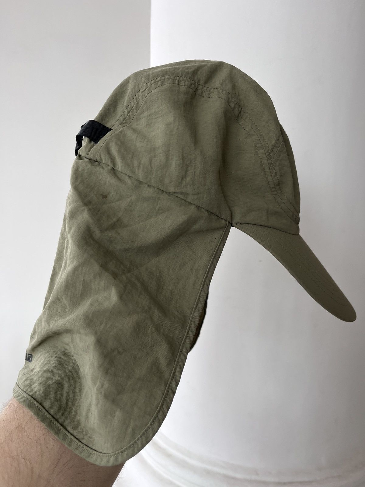 Patagonia Vintage Patagonia Solid Green Camouflage Baseball Cap hat Size ONE SIZE - 3 Thumbnail