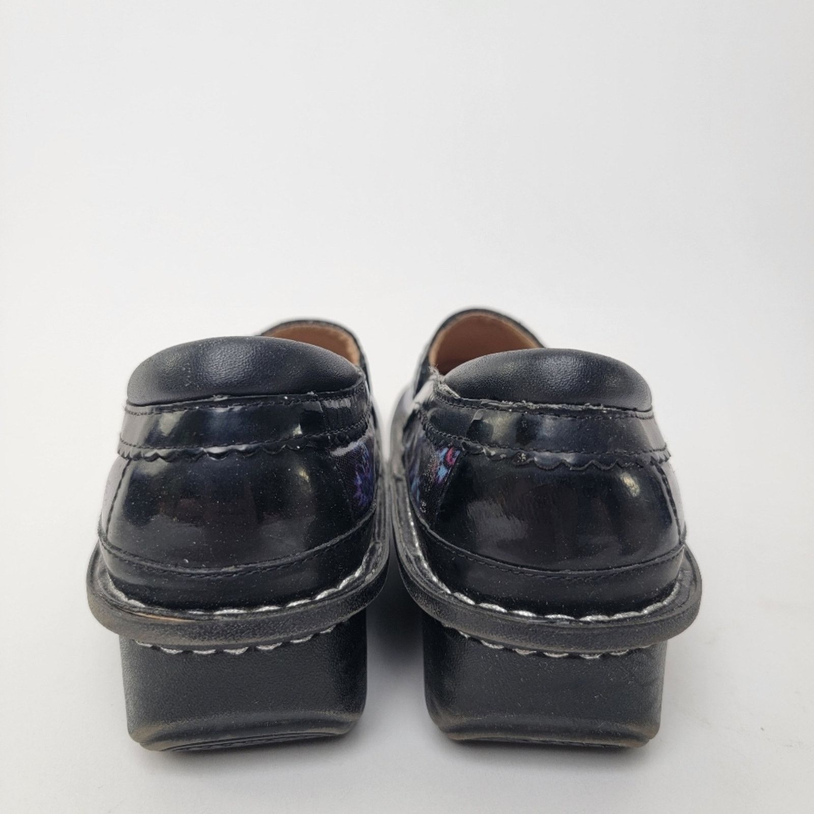 Designer Alegria Debra Peacock Slip On Loafer Platform Clogs - 9 Size US 9 / IT 39 - 7 Thumbnail