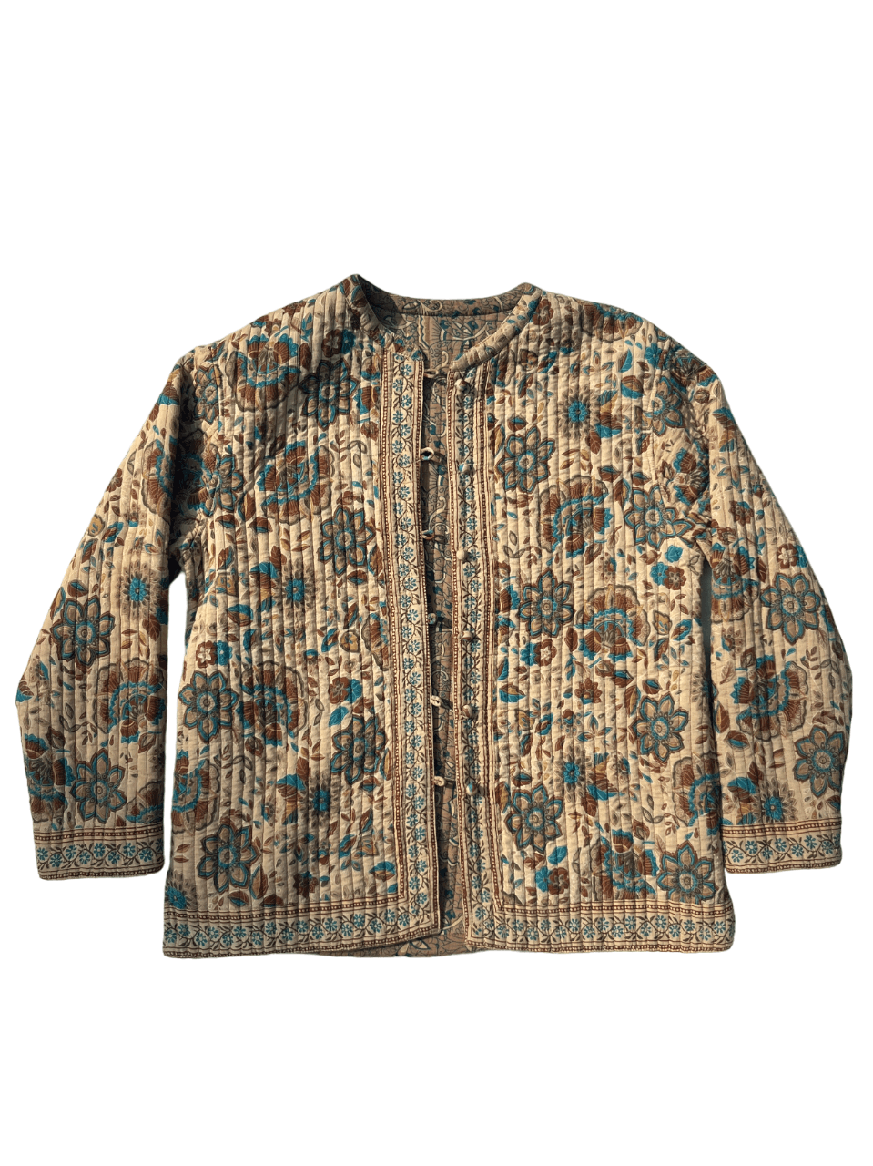 Vintage Vintage Women's quilted Jacket Size L / US 10 / IT 46 - 1 Thumbnail