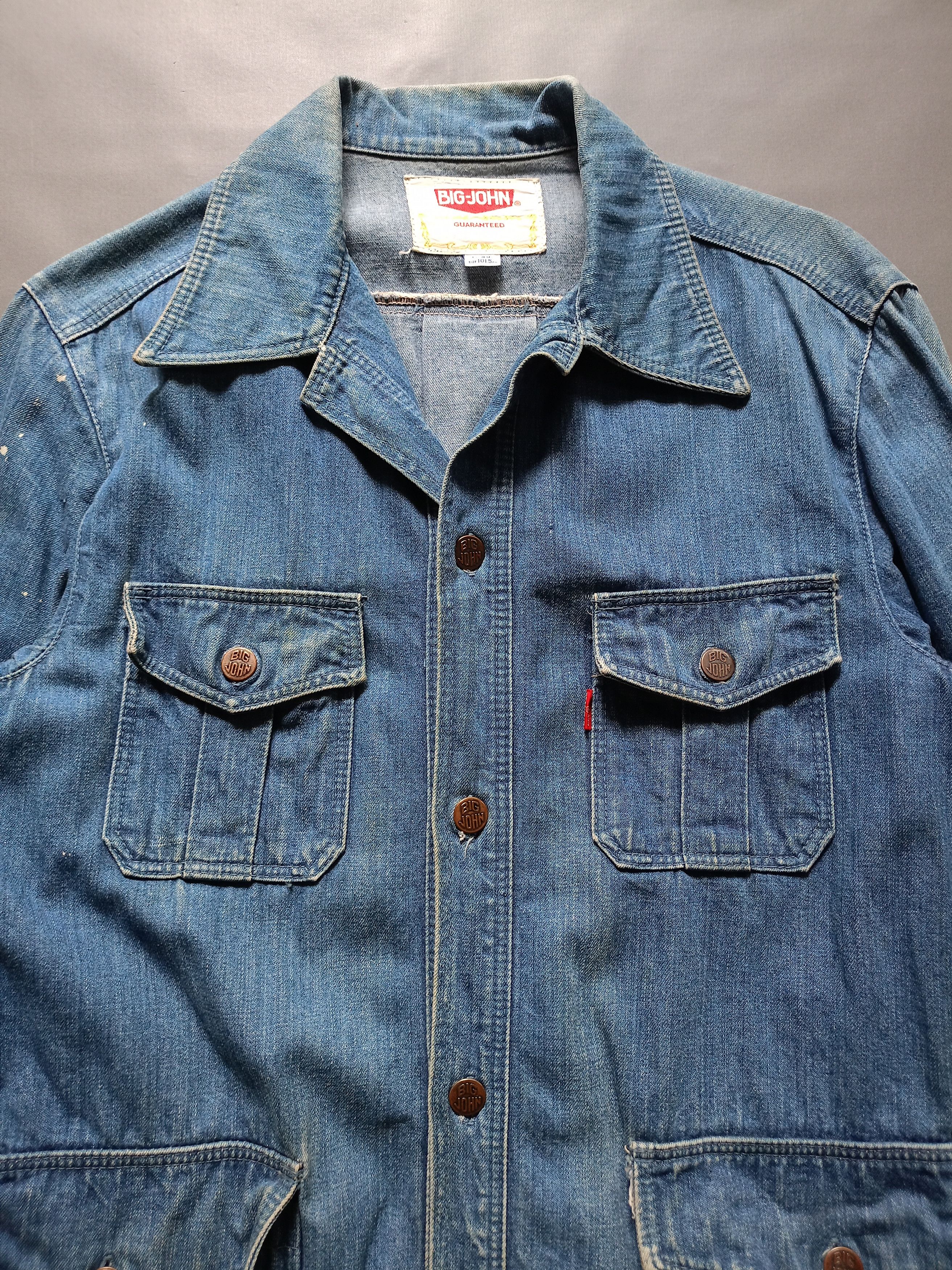 Big John Vintage Big Jhon Denim Jacket Size US M / EU 48-50 / 2 - 2 Thumbnail