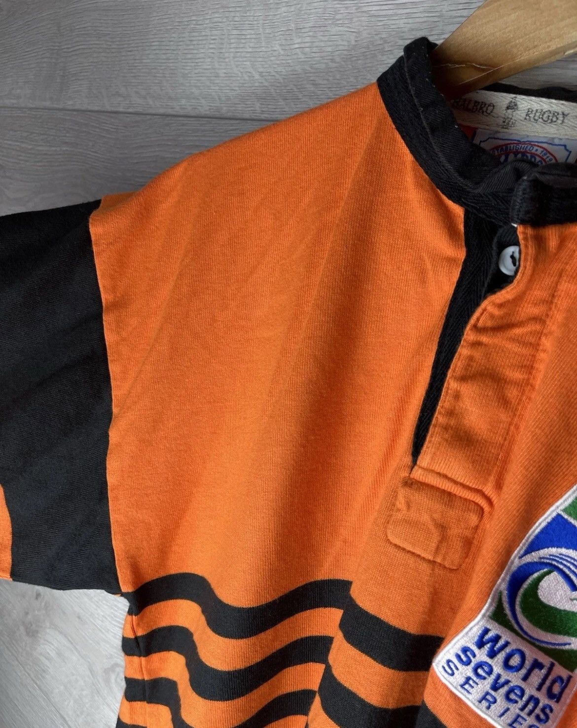 Other Vintage mens rugby jersey World Sevens Series Size US L / EU 52-54 / 3 - 7 Thumbnail