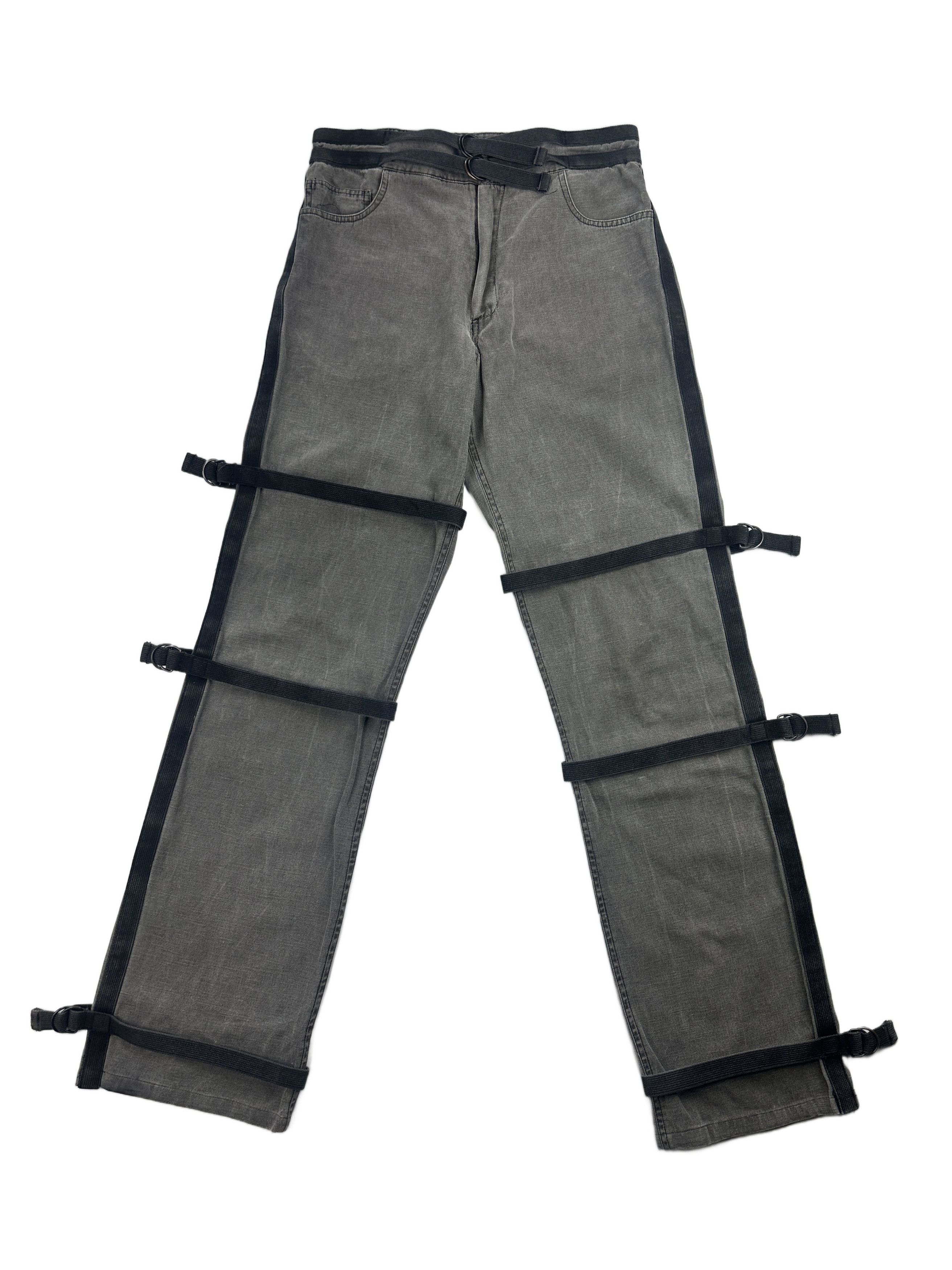 Raf Simons SS03 Consumed Bondage Pants Size US 30 / EU 46 - 1 Thumbnail
