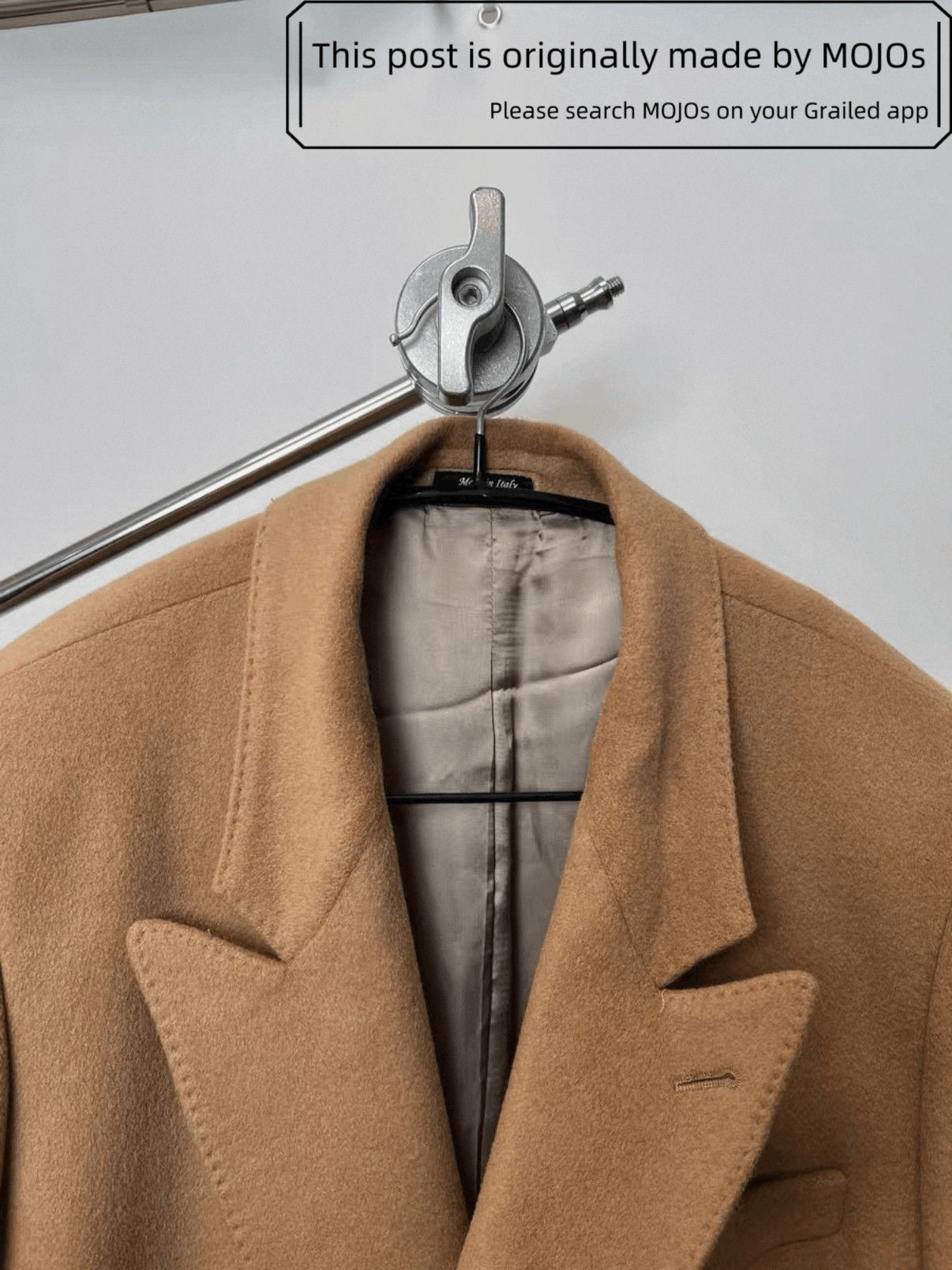 Maison Margiela Maison Margiela 12AW Replica Camel Hear Double Breasted Coat Size US L / EU 52-54 / 3 - 3 Thumbnail