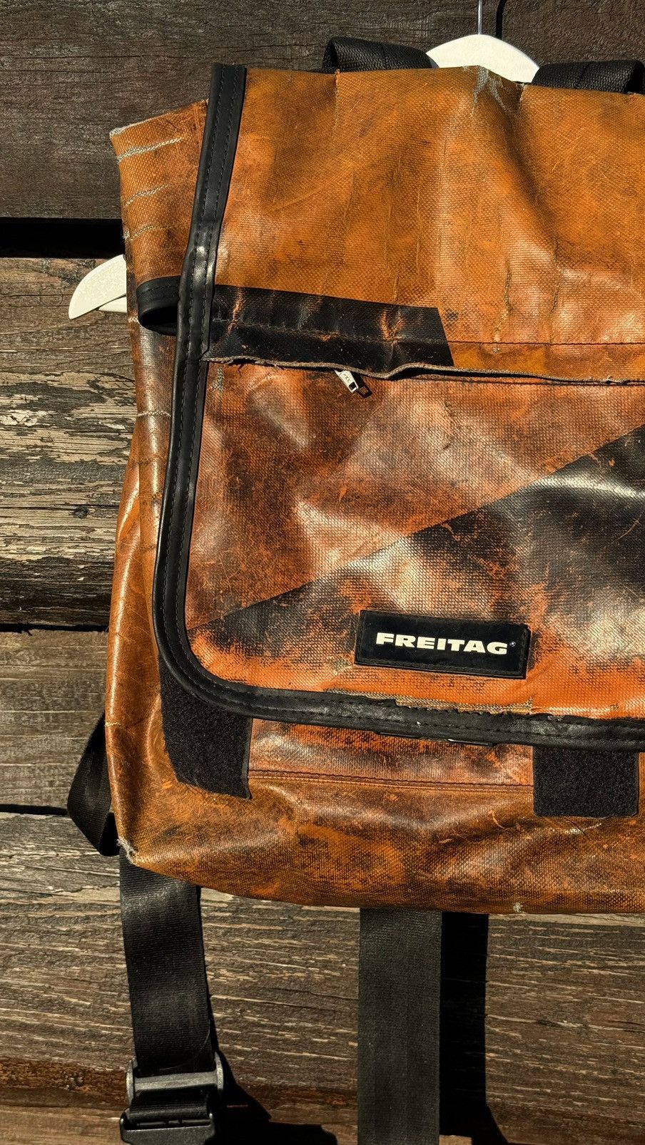 Freitag Freitag big backpack bag orange / black Size ONE SIZE - 5 Thumbnail