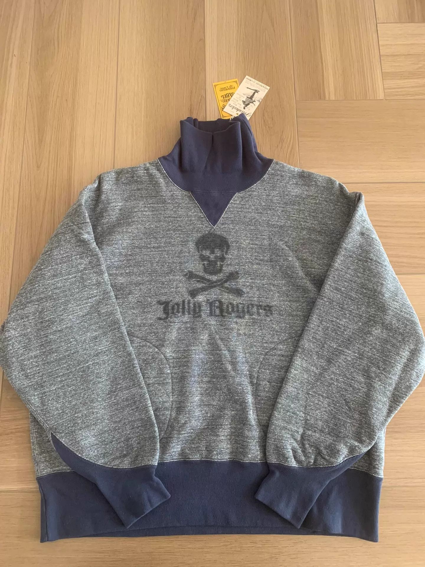 Freewheelers FREEWHEELERS VF-17 Jolly Rogers Hwt Skull Sweat JPN Size US S / EU 44-46 / 1 - 1 Thumbnail