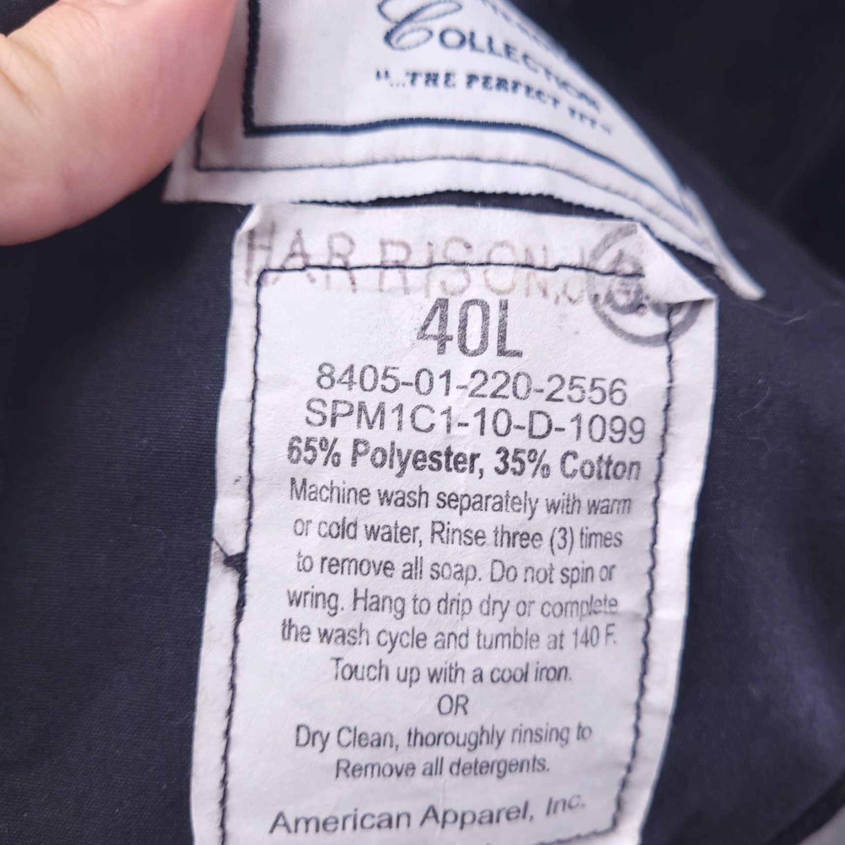 Vintage Defense Logistics Coat Mens 40 Blue Quarterdeck Collection Parka with LINER Militaria Navy Blue Mens Coat 40? Size US XXS / EU 40 - 4 Thumbnail