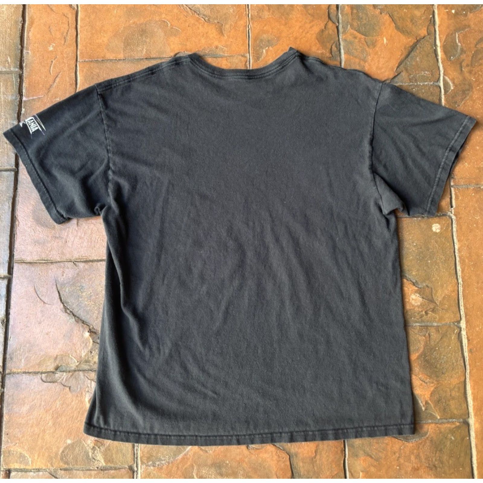 Vintage VINTAGE WWE WrestleMania XXX 30 T-Shirt XL Black Cotton Knit Crew Neck Short Sleeve Logo Graphic Print Unisex Adults Mens Womens Boys Girls Size US XL / EU 56 / 4 - 3 Thumbnail