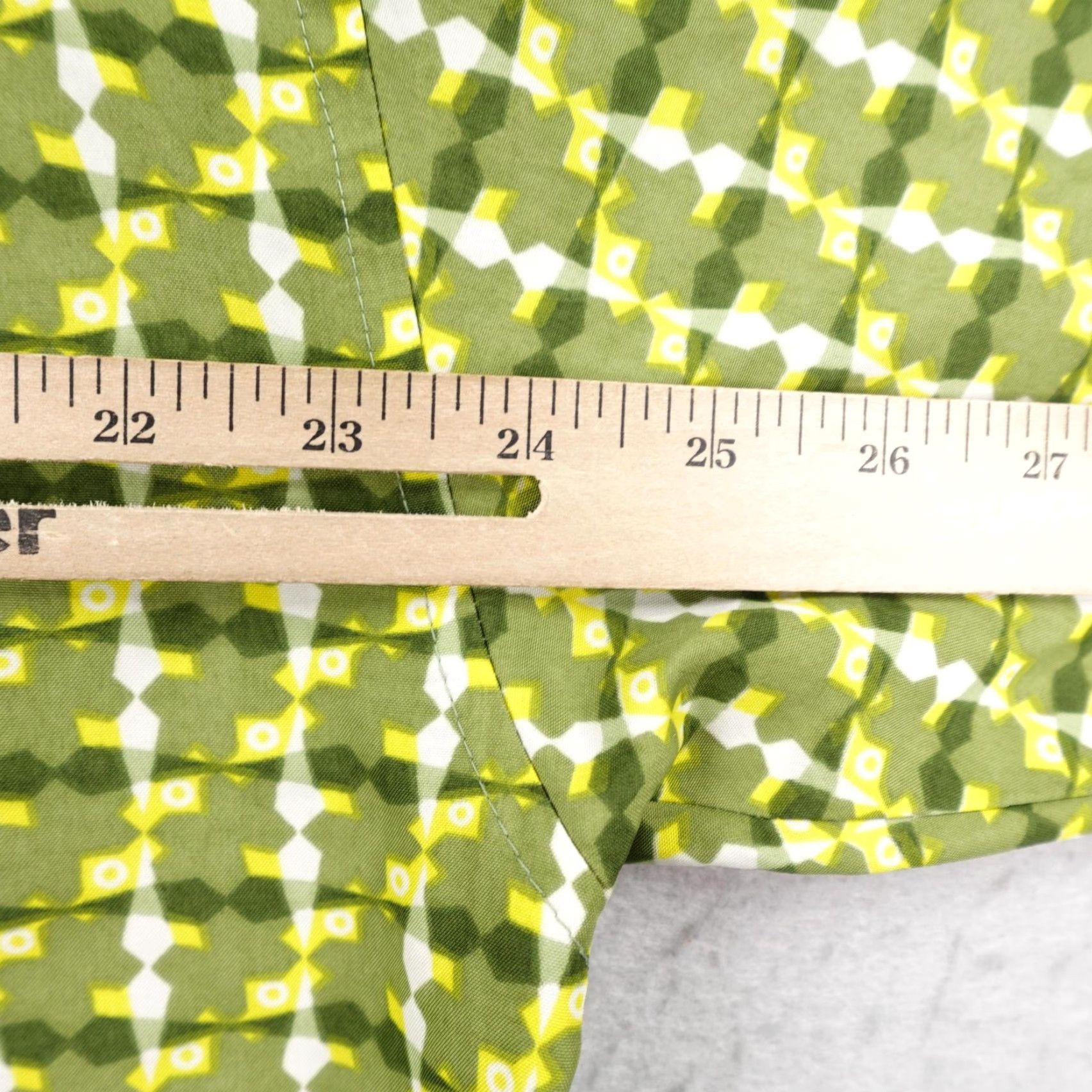 Ocean Pacific VINTAGE Ocean Pacific OP Shirt Men Large Green Geometric Button-Up Short Sleeve Y2K Surf Beach Size US L / EU 52-54 / 3 - 6 Thumbnail