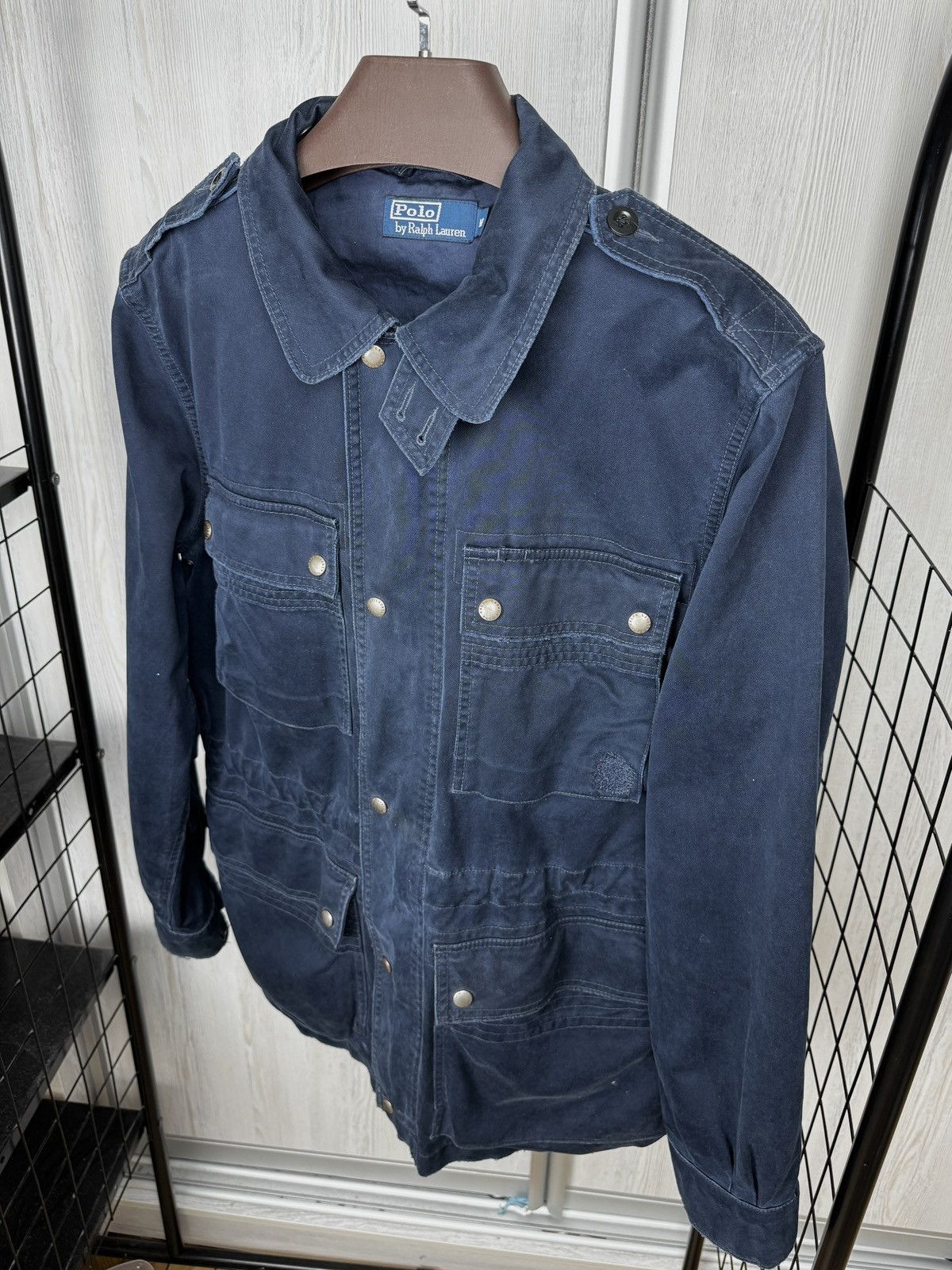 Polo Ralph Lauren Polo Ralph Lauren Military M-65 Navy Blue Utility Jacket Size US M / EU 48-50 / 2 - 8 Thumbnail