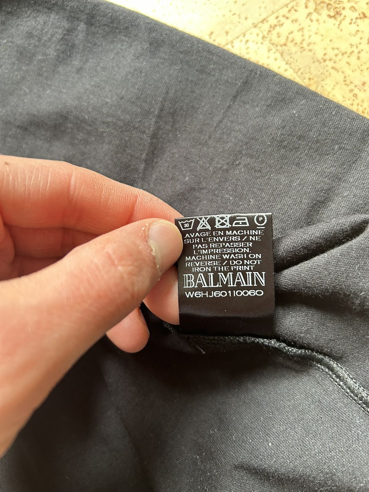 Balmain Balmain A/W 2016 Graphic Tee Size US L / EU 52-54 / 3 - 4 Thumbnail