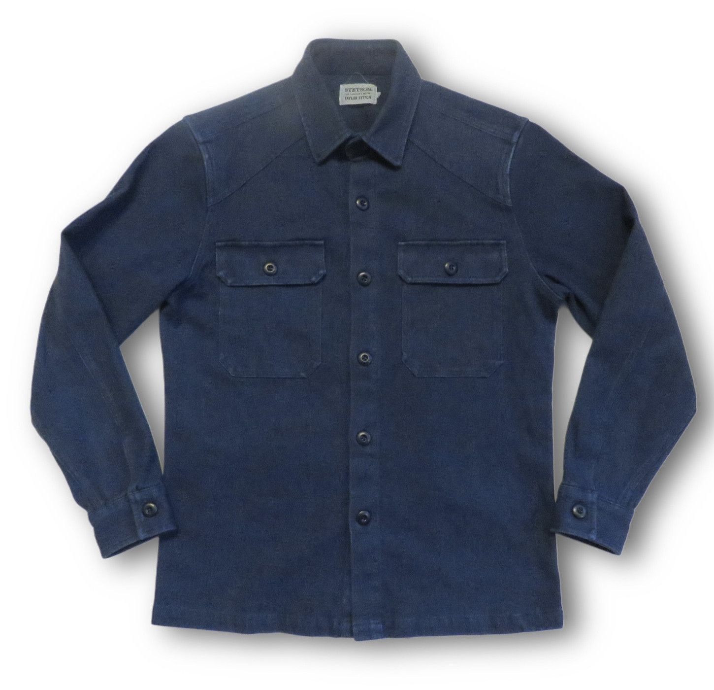 Stetson × Taylor Stitch Stetson x Taylor Stitch Indigo Western Work Shirt (40) NWOT Size US M / EU 48-50 / 2 - 1 Thumbnail